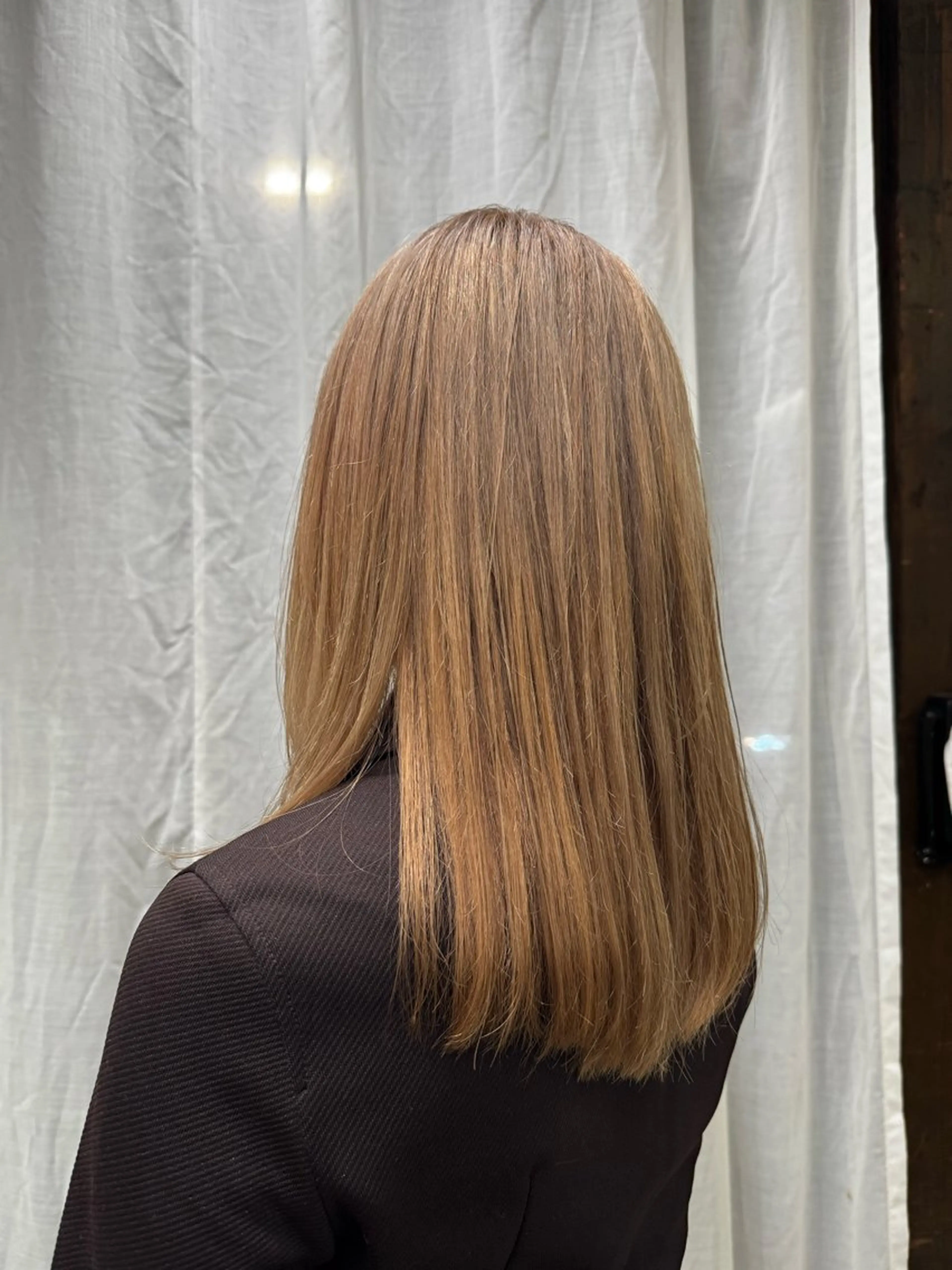 ロング カラー ヘアカラー トリートメント kage Nanamiのヘアスタイル