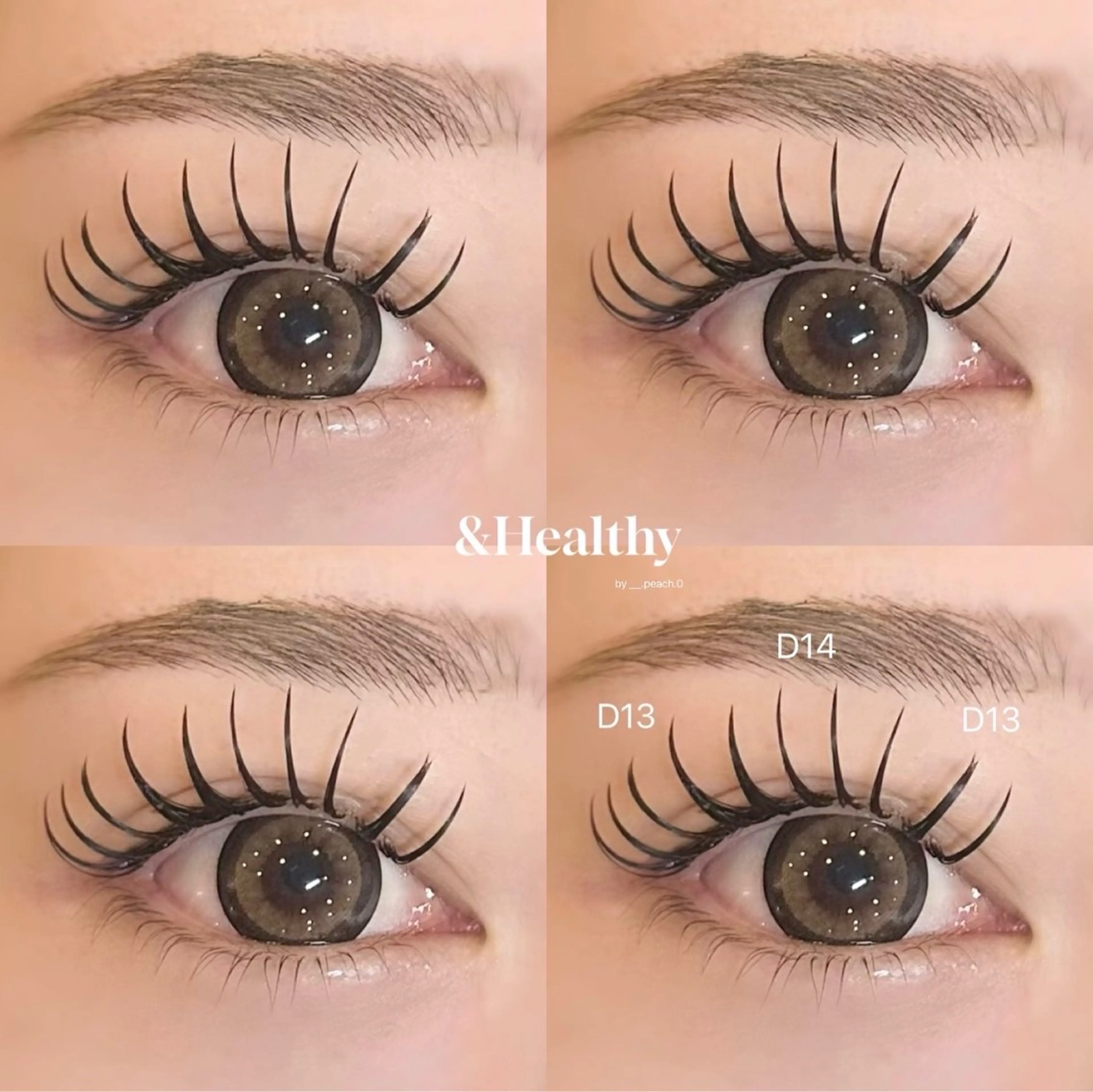 マツエク・マツパ 下まつげエクステ 一重×まつ毛パーマ マツエク Olivia 村上のマツエク・マツパデザイン