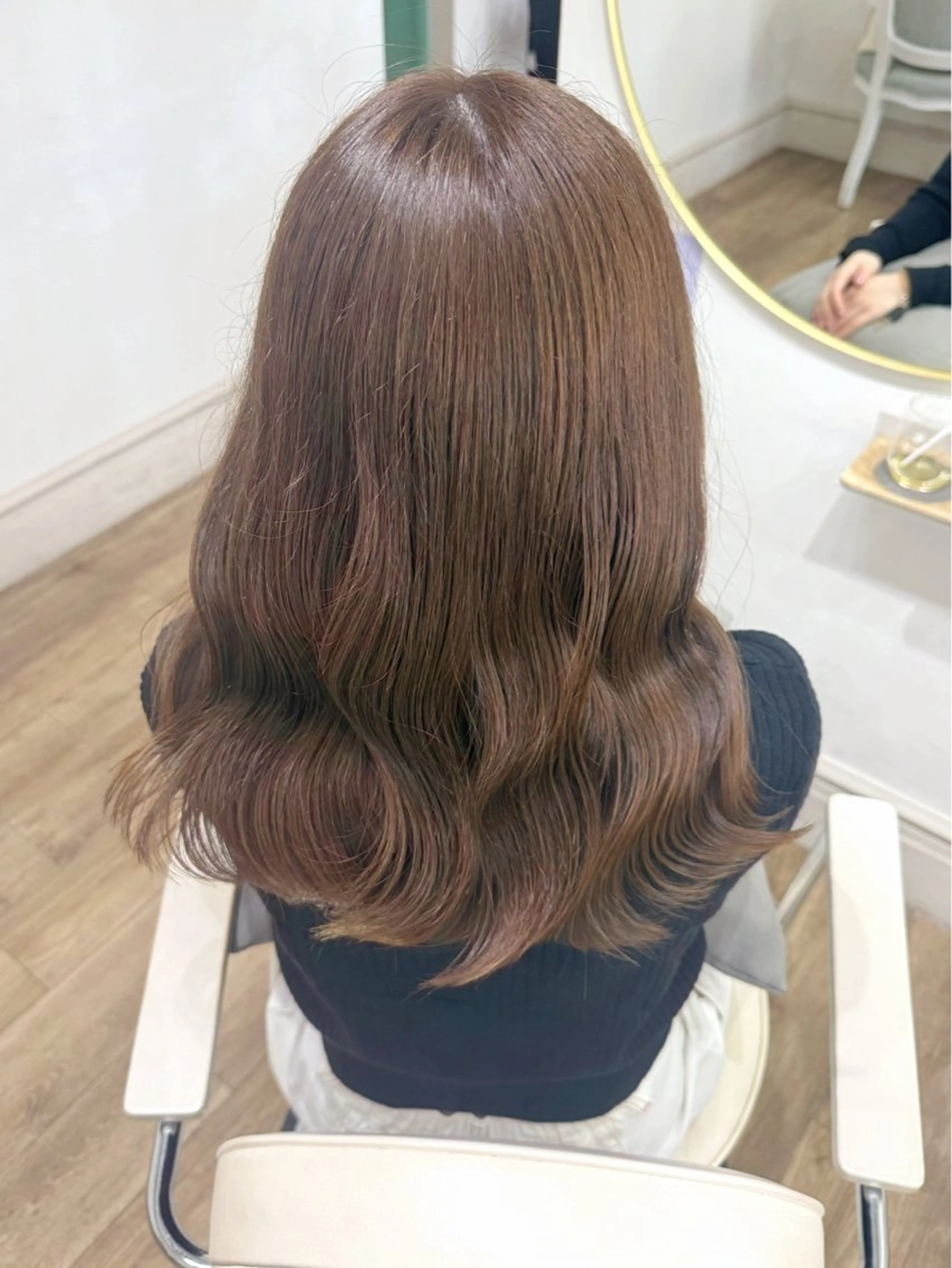 ロング カラー ヘアカラー トリートメント Ria🌙*゚ 艶カラーのヘアスタイル