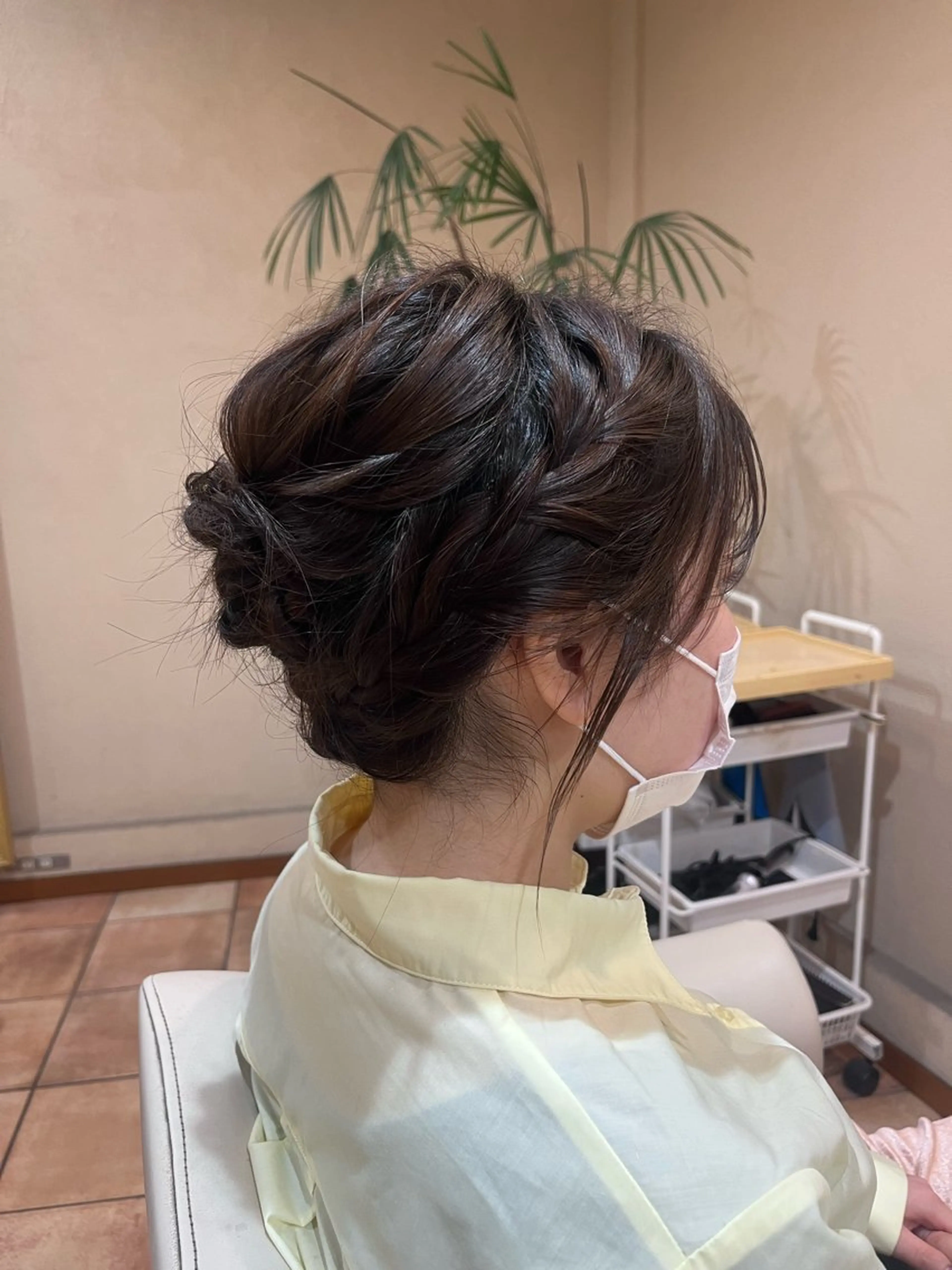 ミディアム ヘアアレンジ 🦋ヘアセット募集中 ￤ナナカ🦋のヘアスタイル