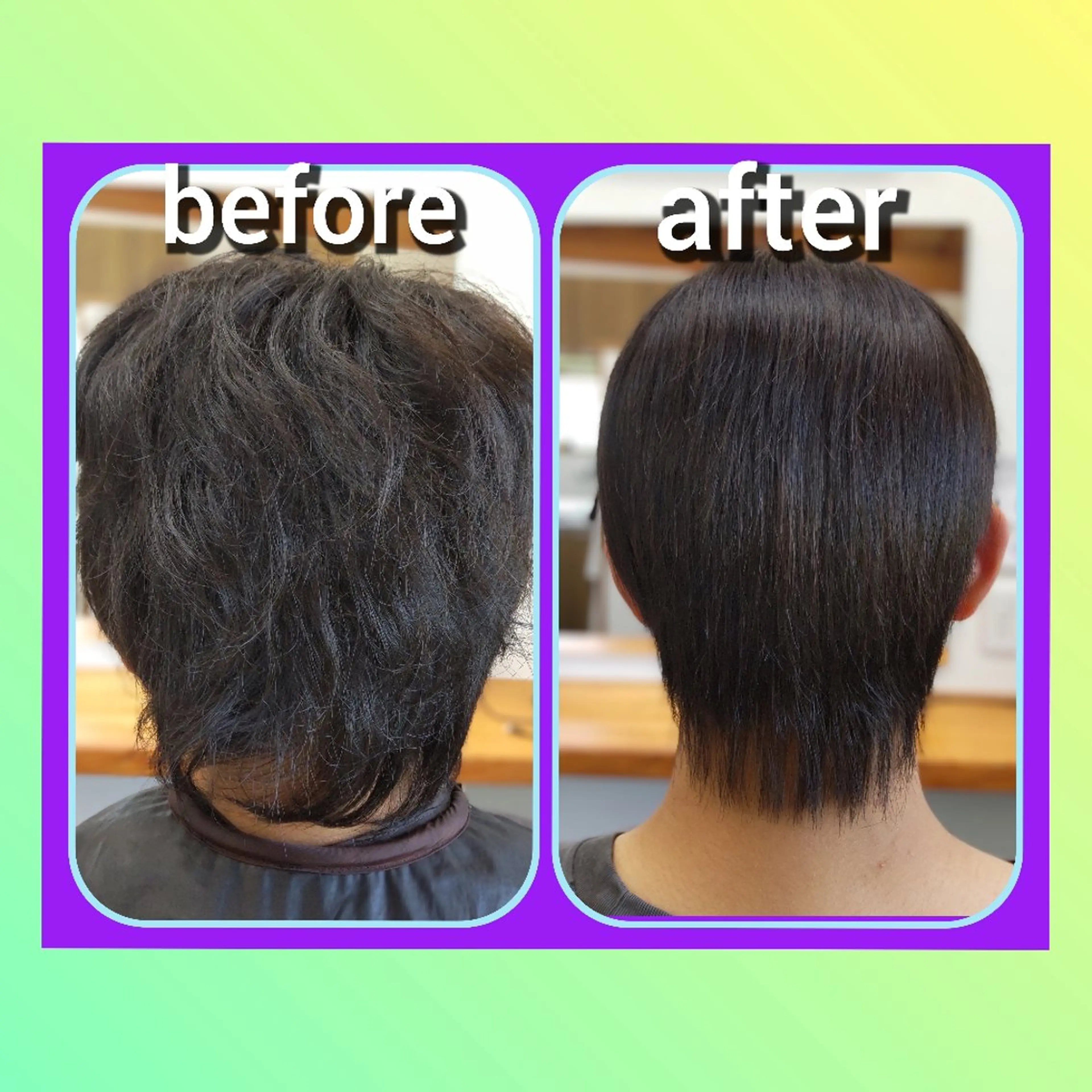 パーマ 縮毛矯正 縮毛矯正 Threege スリージェのヘアスタイル