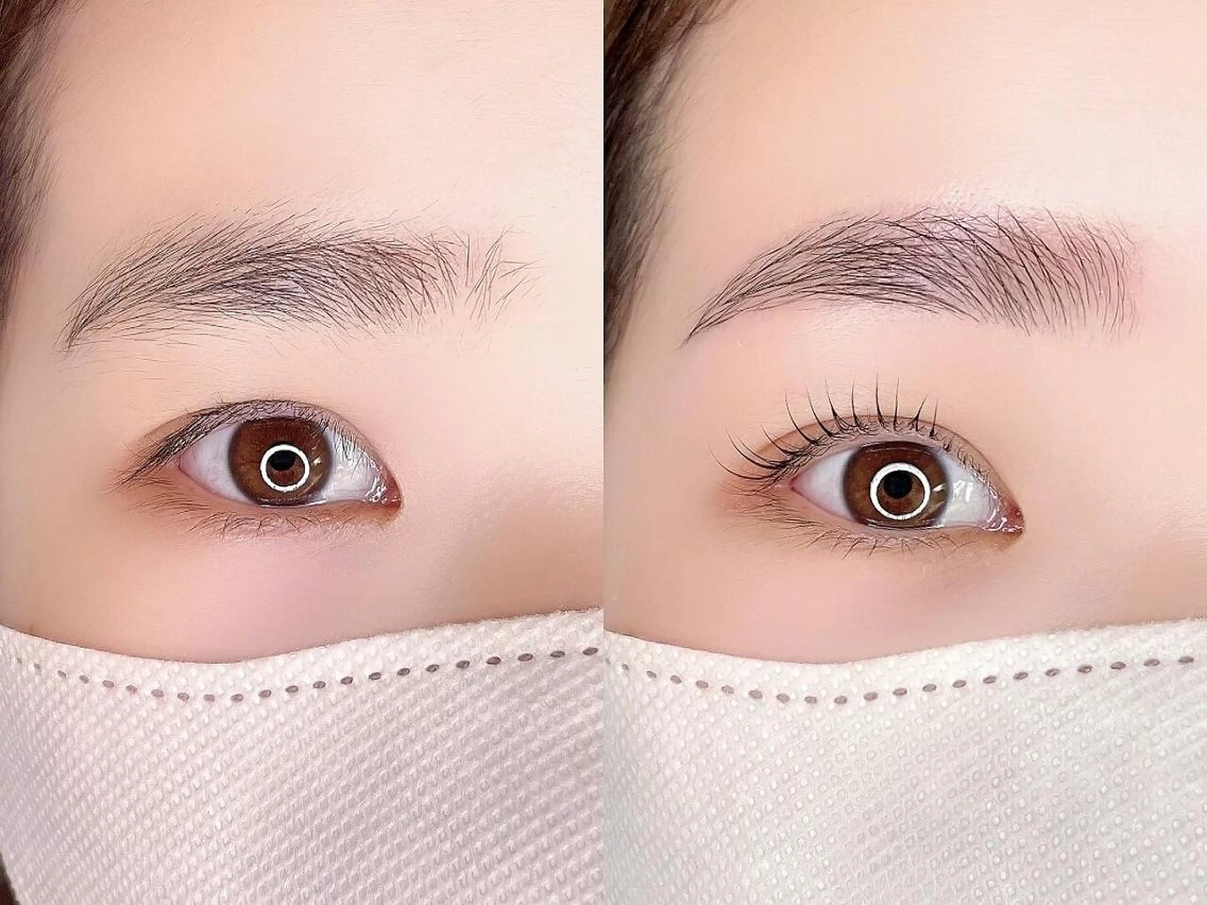 1日で垢抜け目元に★【まつげパーマ+アイブロウ美眉スタイリング】￥10960の写真