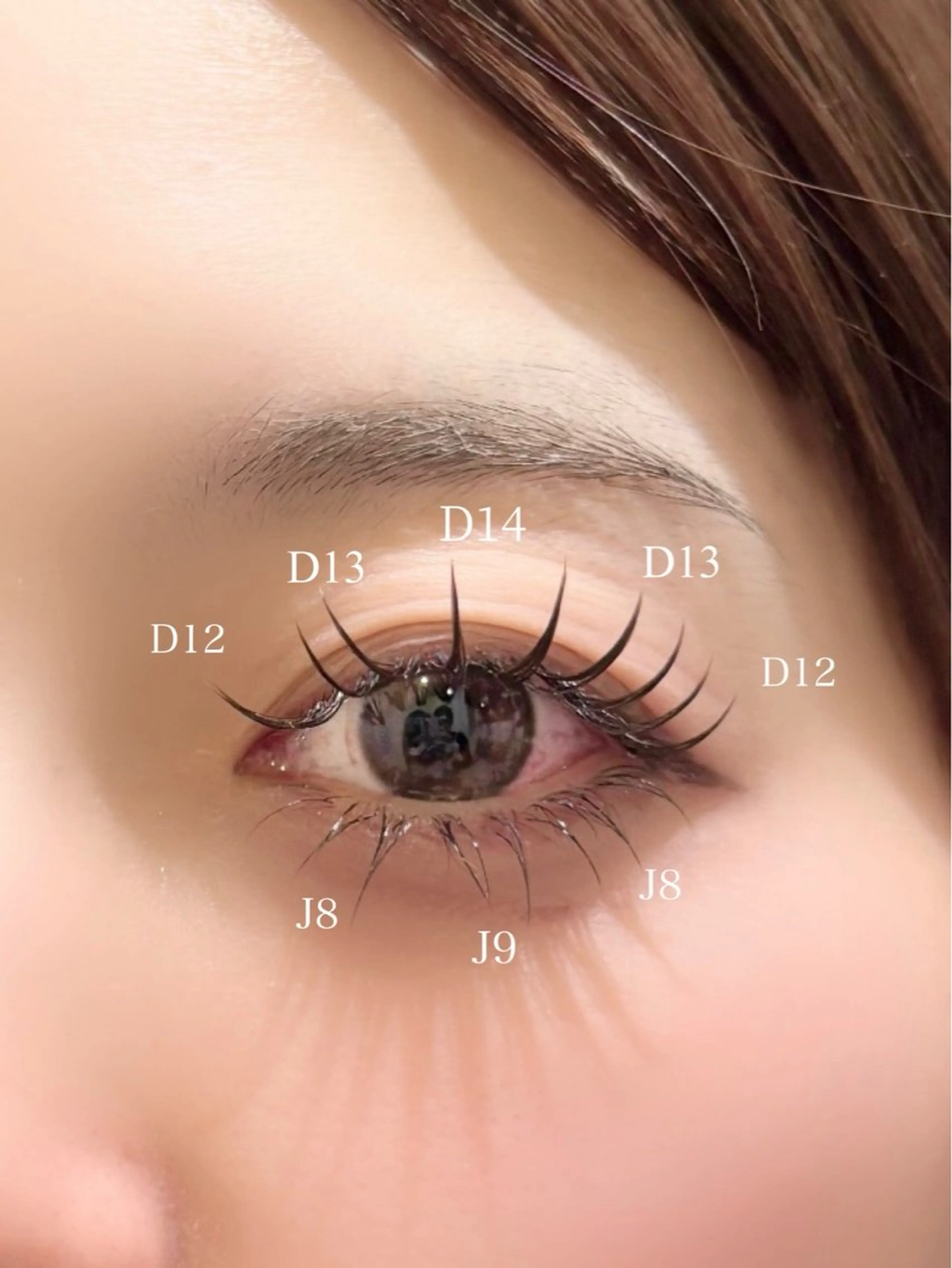 マツエク・マツパ マツエク natsumi / 梅田束感まつげ🎀のマツエク・マツパデザイン