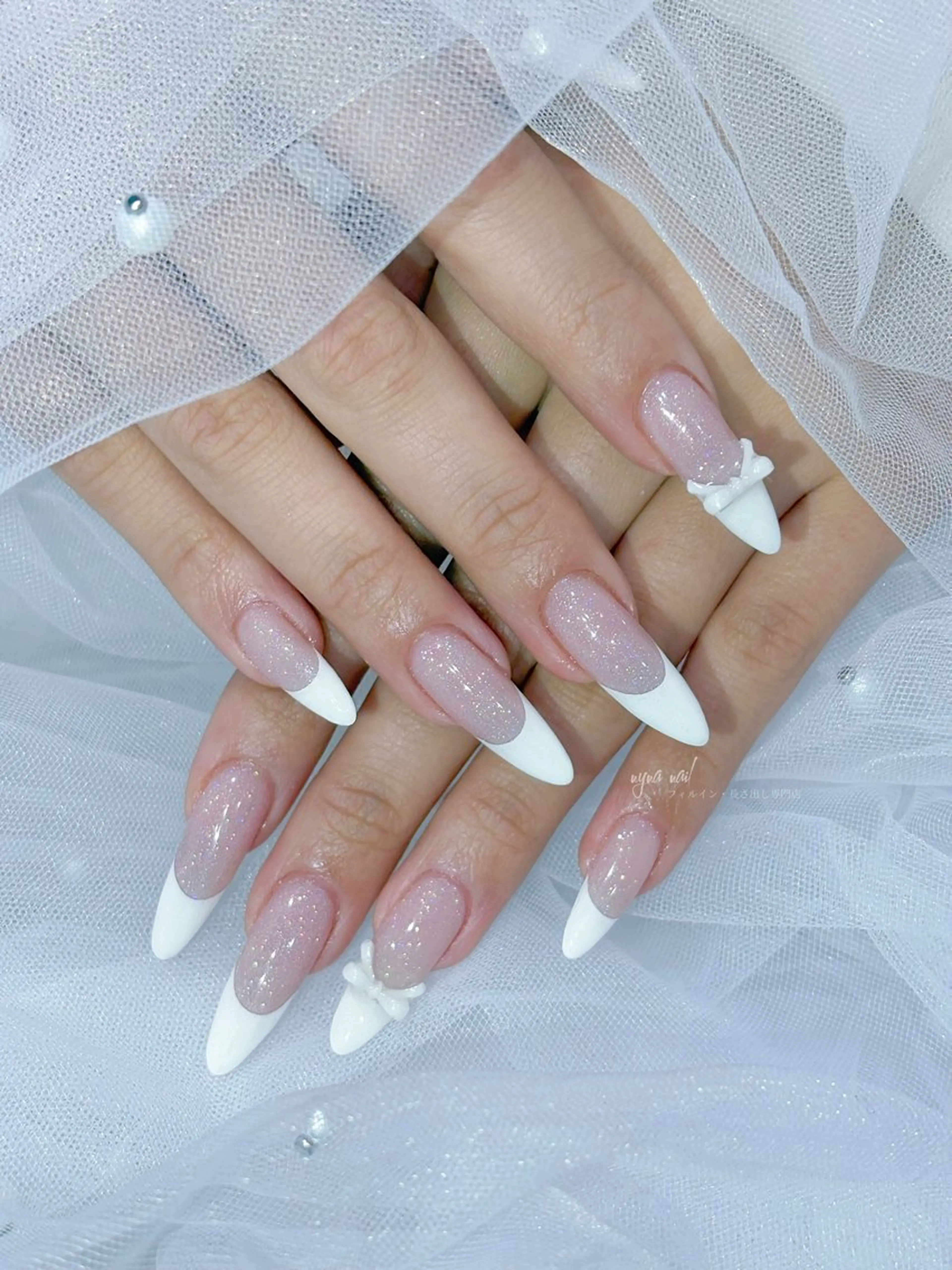 ネイル ハンドネイル 長さ出し専門 nynaのネイルデザイン