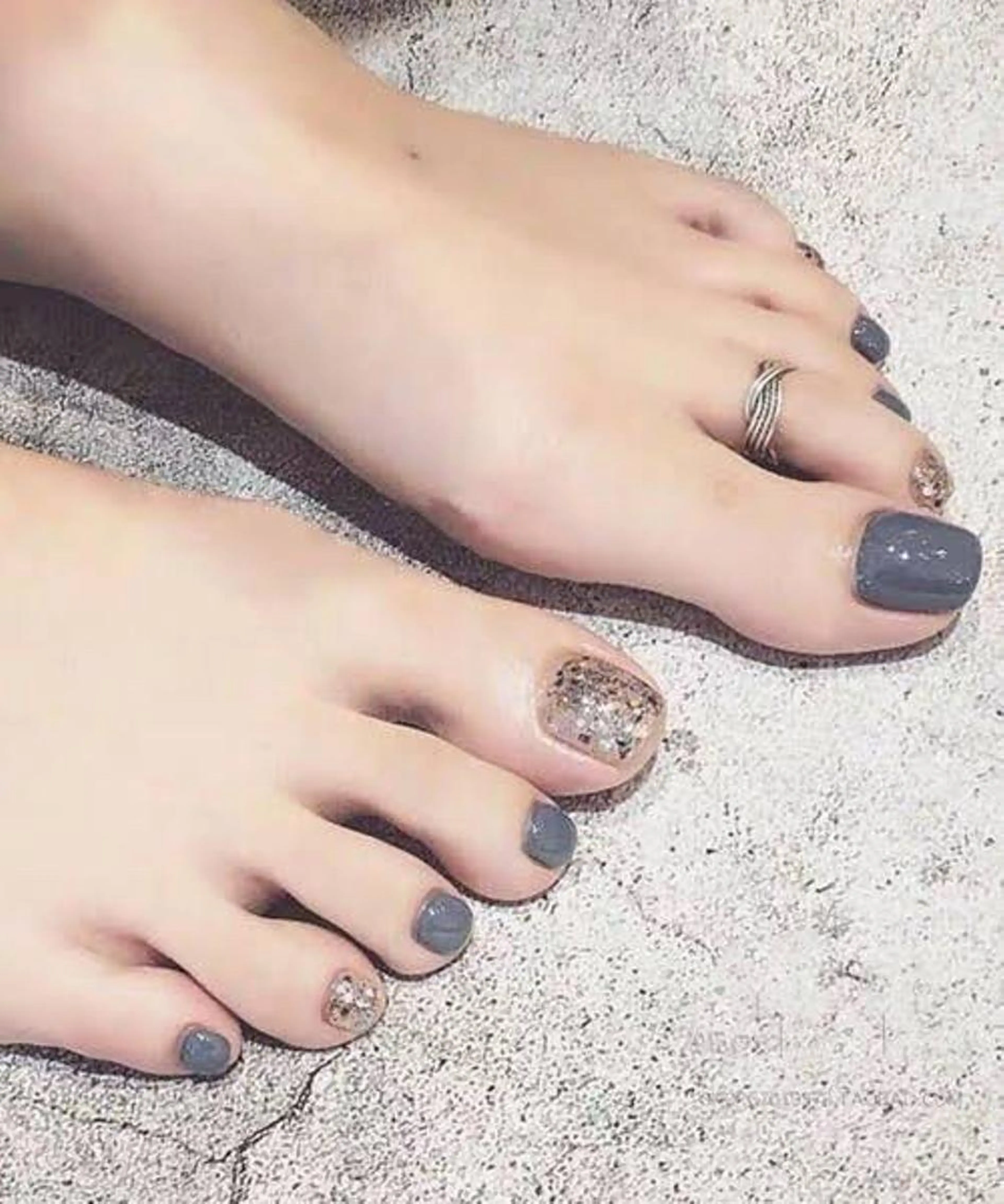 うる艶ワンカラー💅🏻(2色まで選べる★ラメもOK💎)  ※オフ&ケア込 ¥5,000の写真