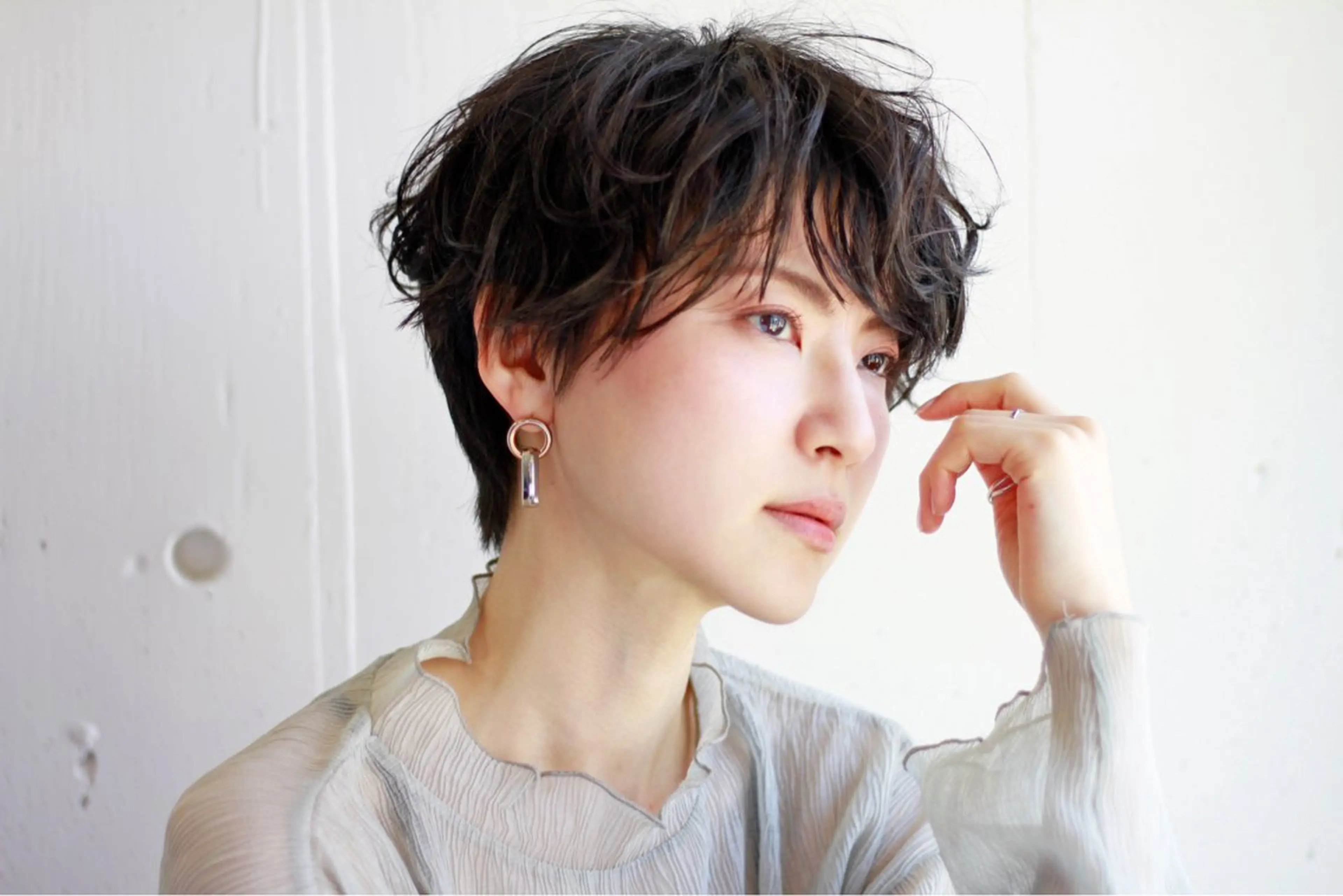 似合わせショート+美肌カラー☆の写真