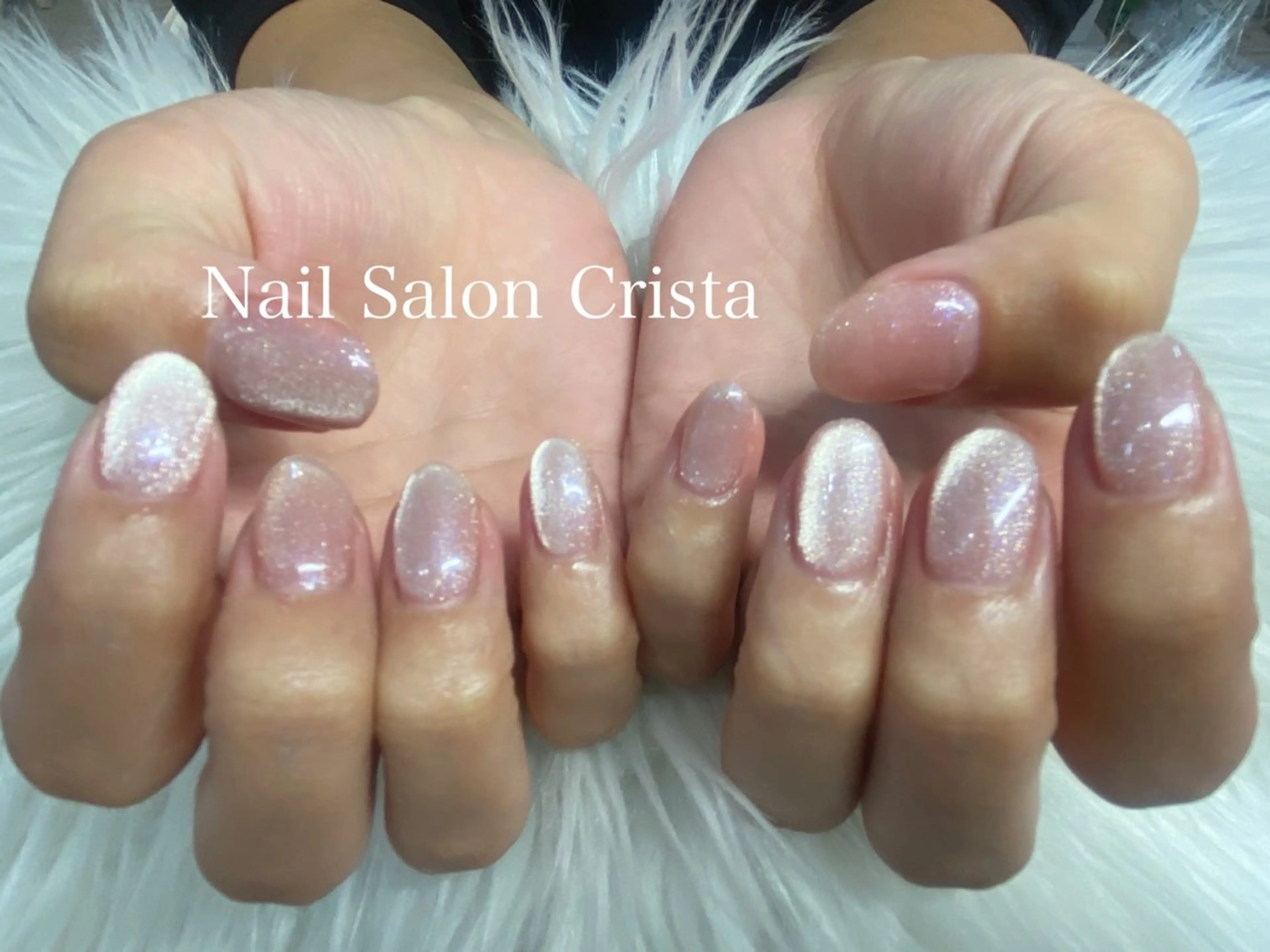 ネイル ジェルネイル パラジェル ピンク ハンドネイル CRISTA所属・CRISTA MOMOのネイルデザイン