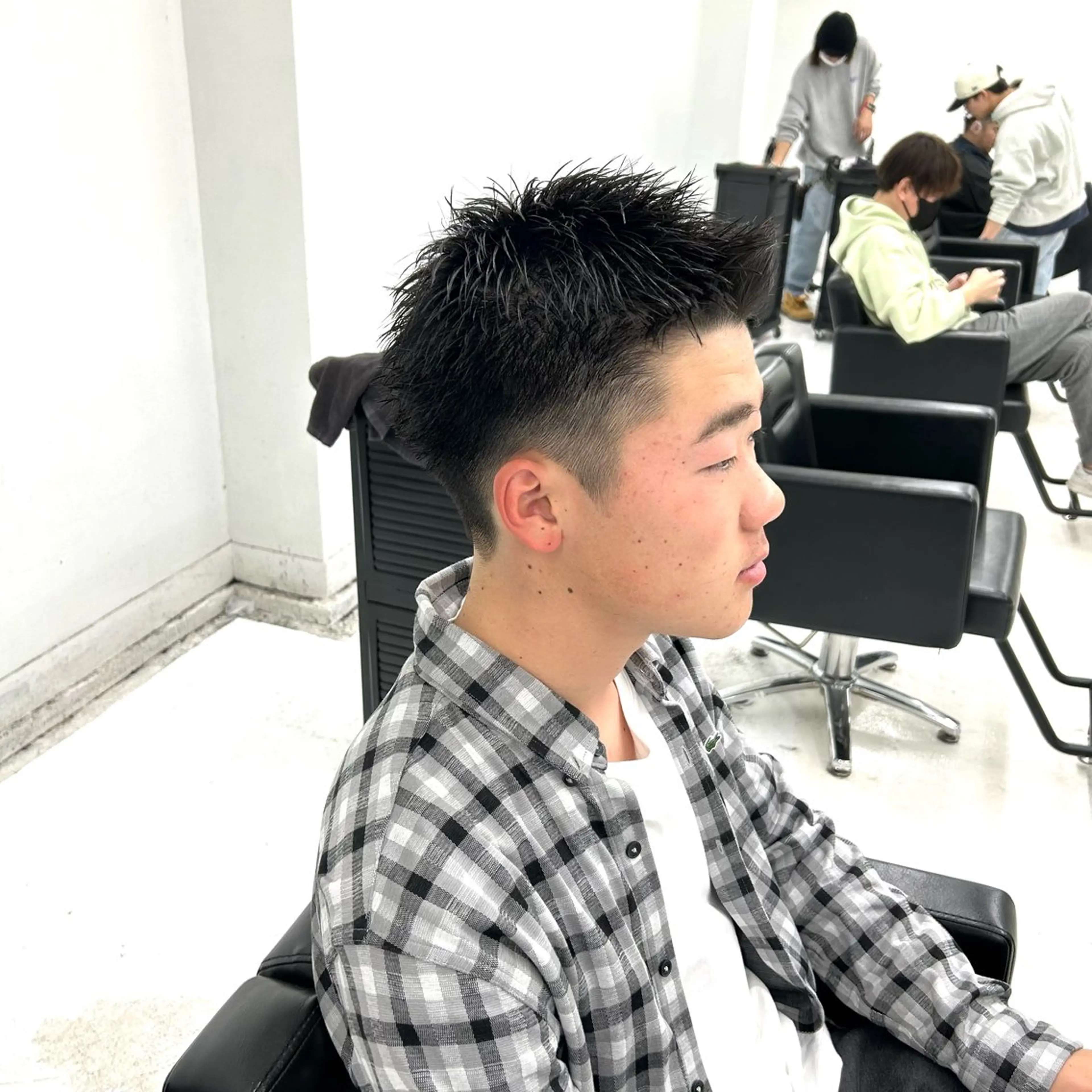 ショート メンズ メンズショート ショートヘア カット 【メンズパーマ特化】 🍏網中勇喜のヘアスタイル