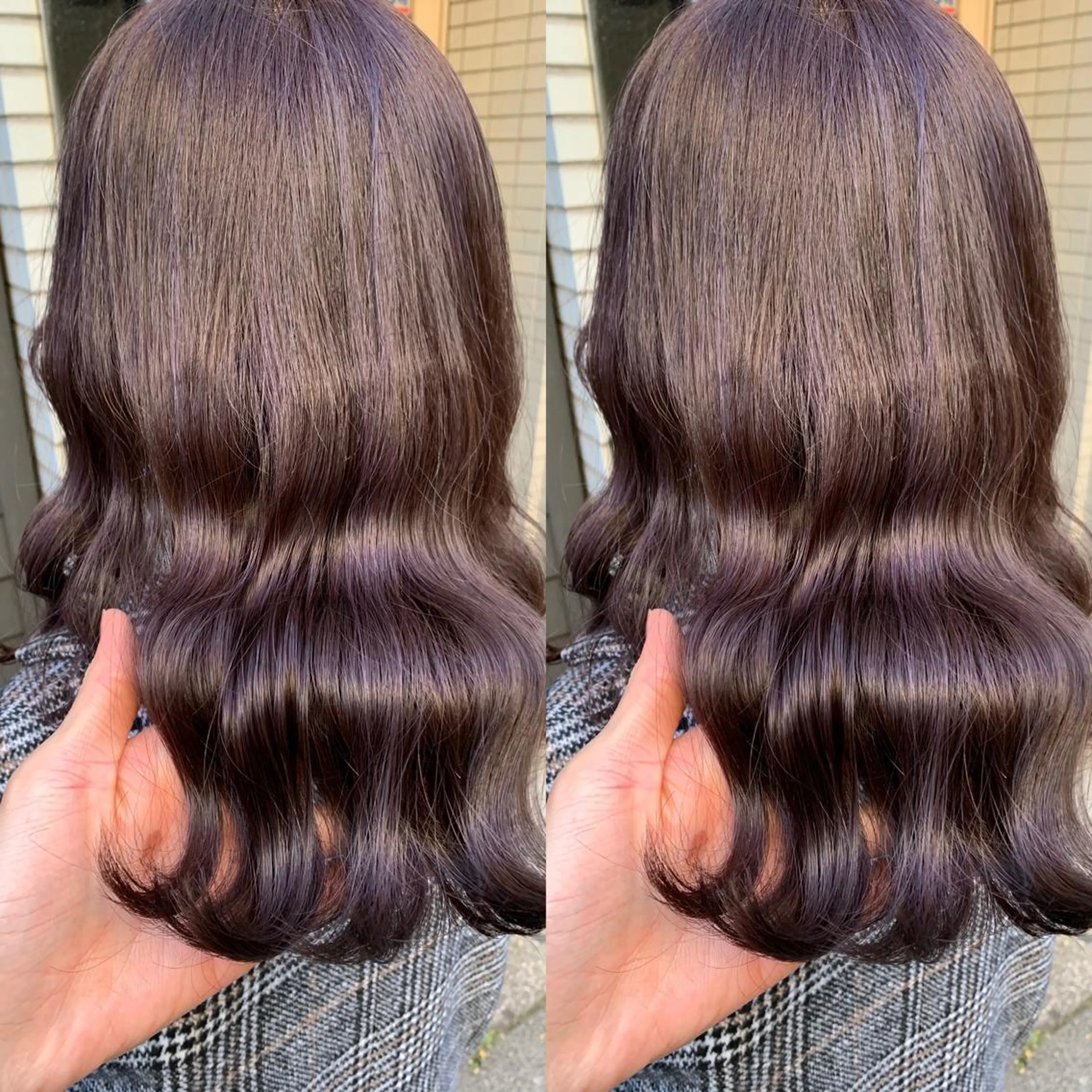 セミロング カラー 髪質改善特化 ミサワコウキのヘアスタイル