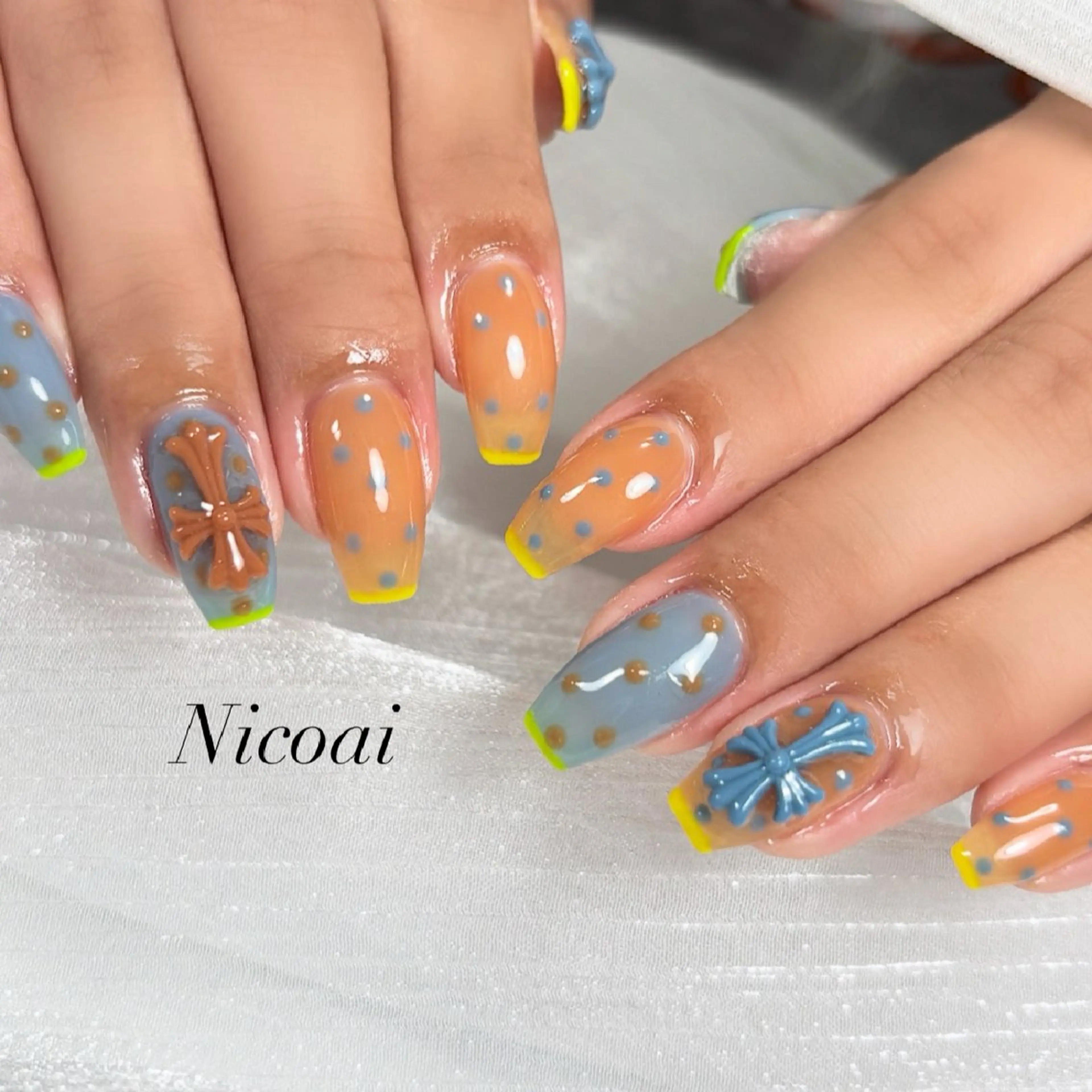 ネイル ジェルネイル NailSalon Nicoaiのネイルデザイン
