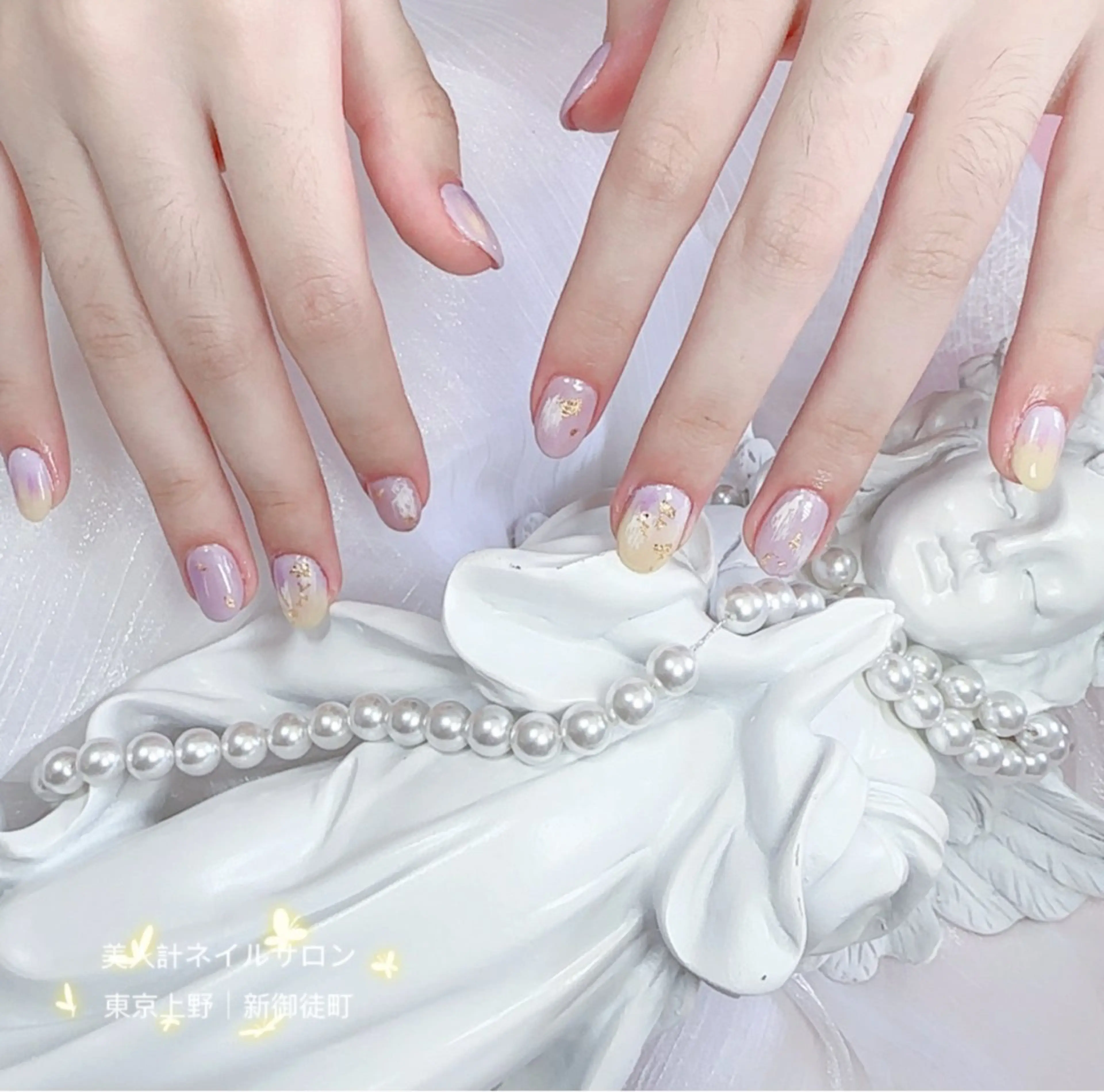 ネイル グラデーション ハンドネイル 中山 美月のネイルデザイン