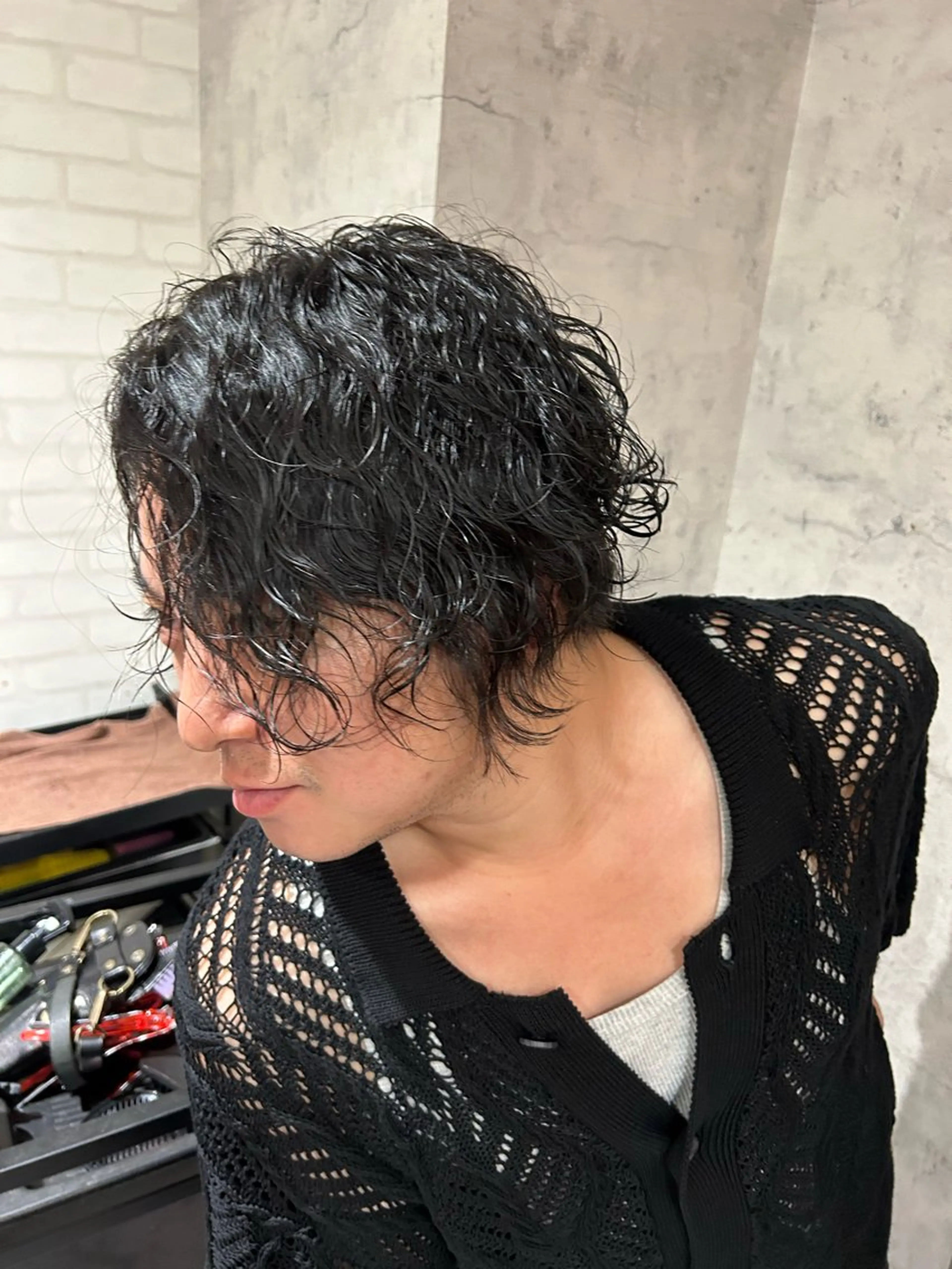 ショート パーマ カット パーマ トリートメント ヘッドスパ パーソナルカラー 診断🍀マリンのヘアスタイル