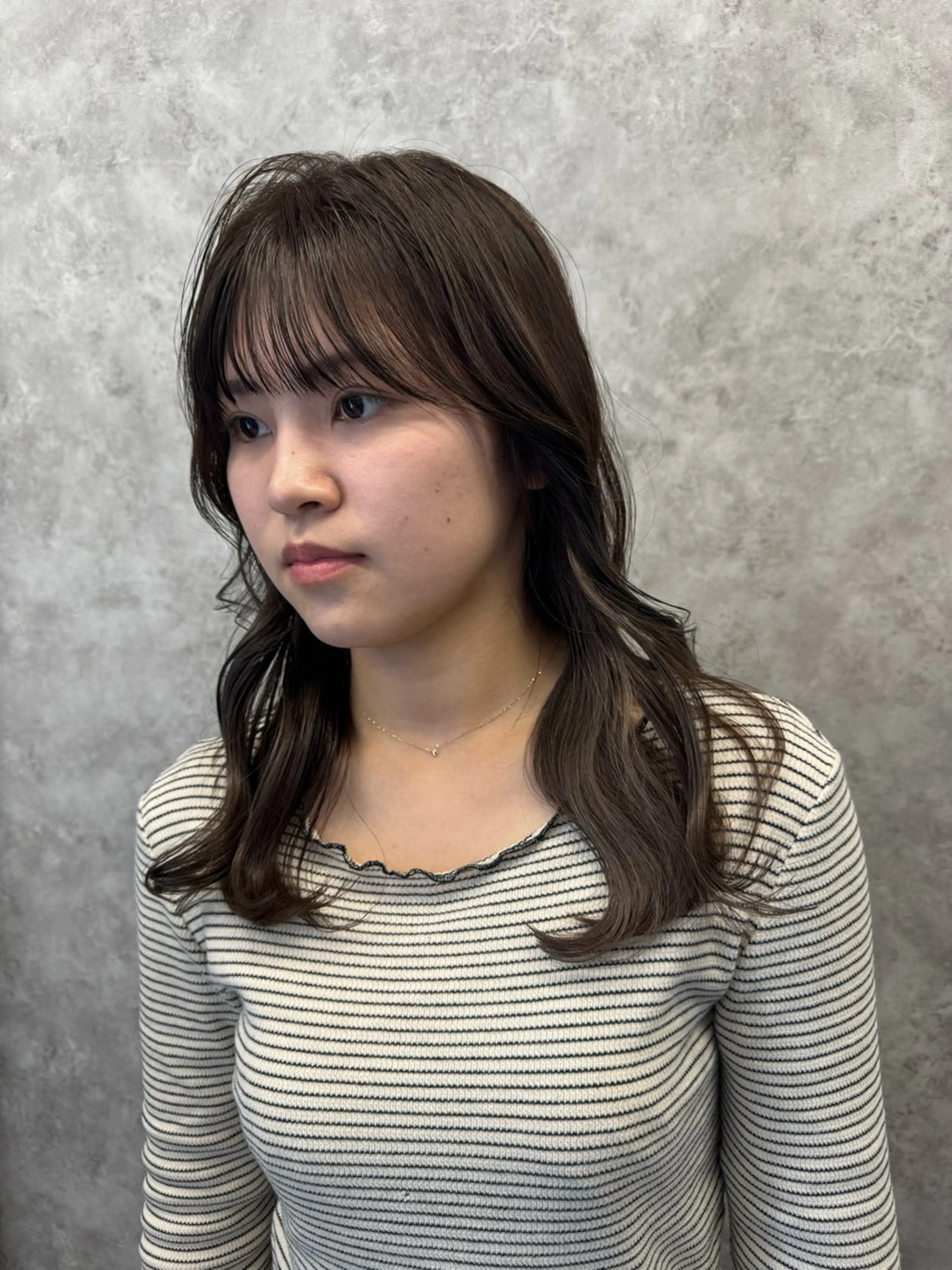 セミロング 早川 裕太のヘアスタイル