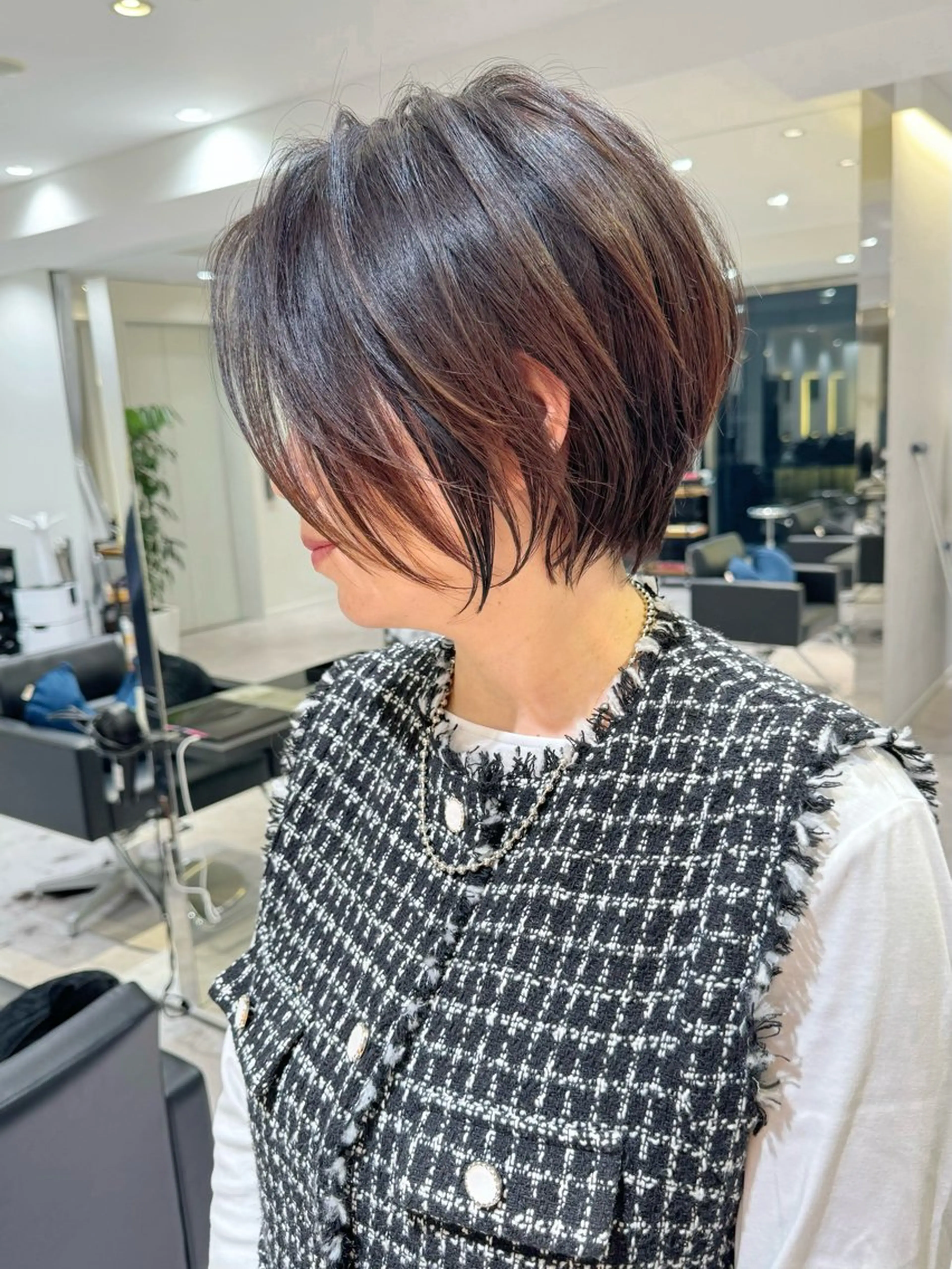 ショート お悩み解決ひし形 ショート✂️　イガワのヘアスタイル