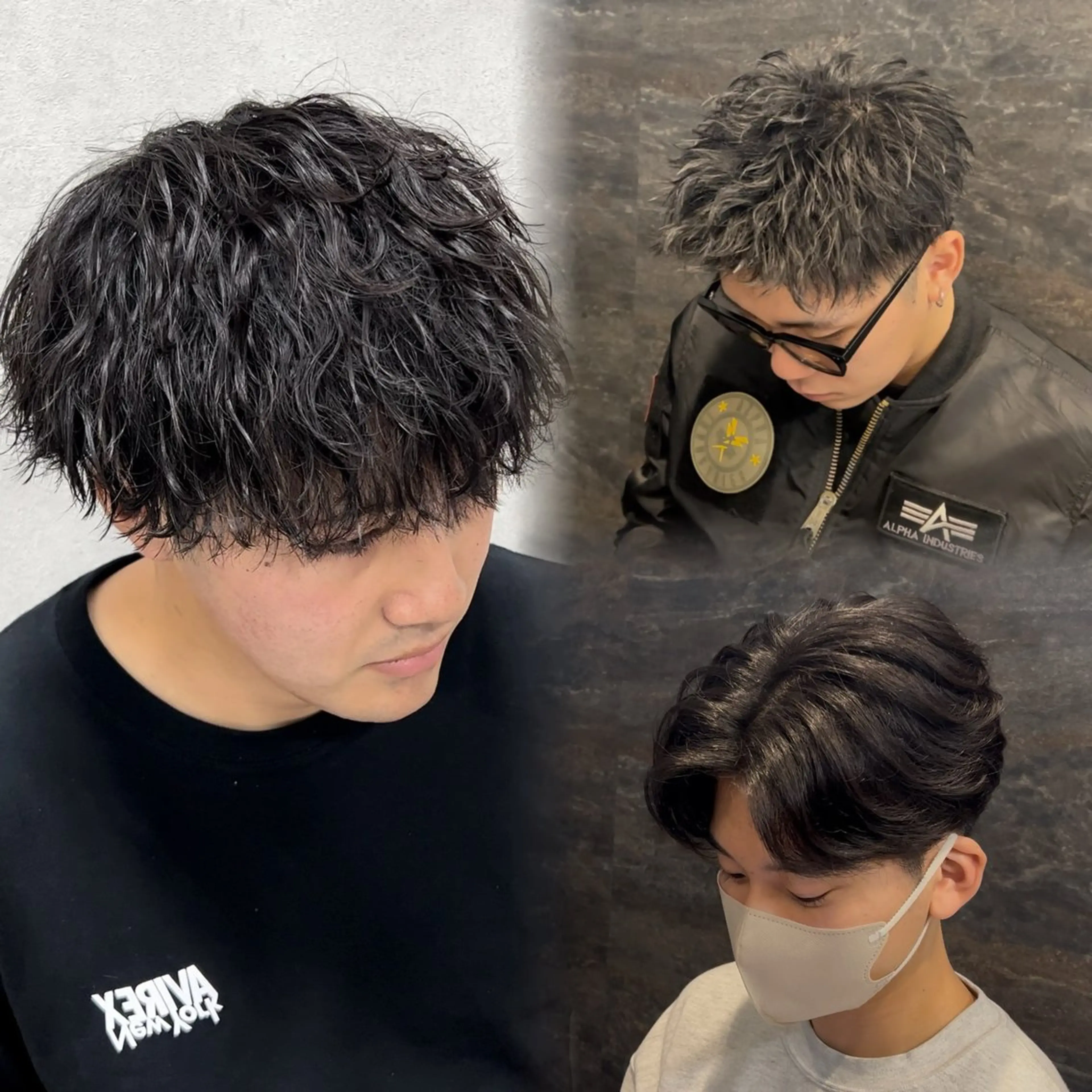 【👑ミニモ限定価格👑】メンズ似合わせカット+眉カット+スタイリング込み🔥の写真