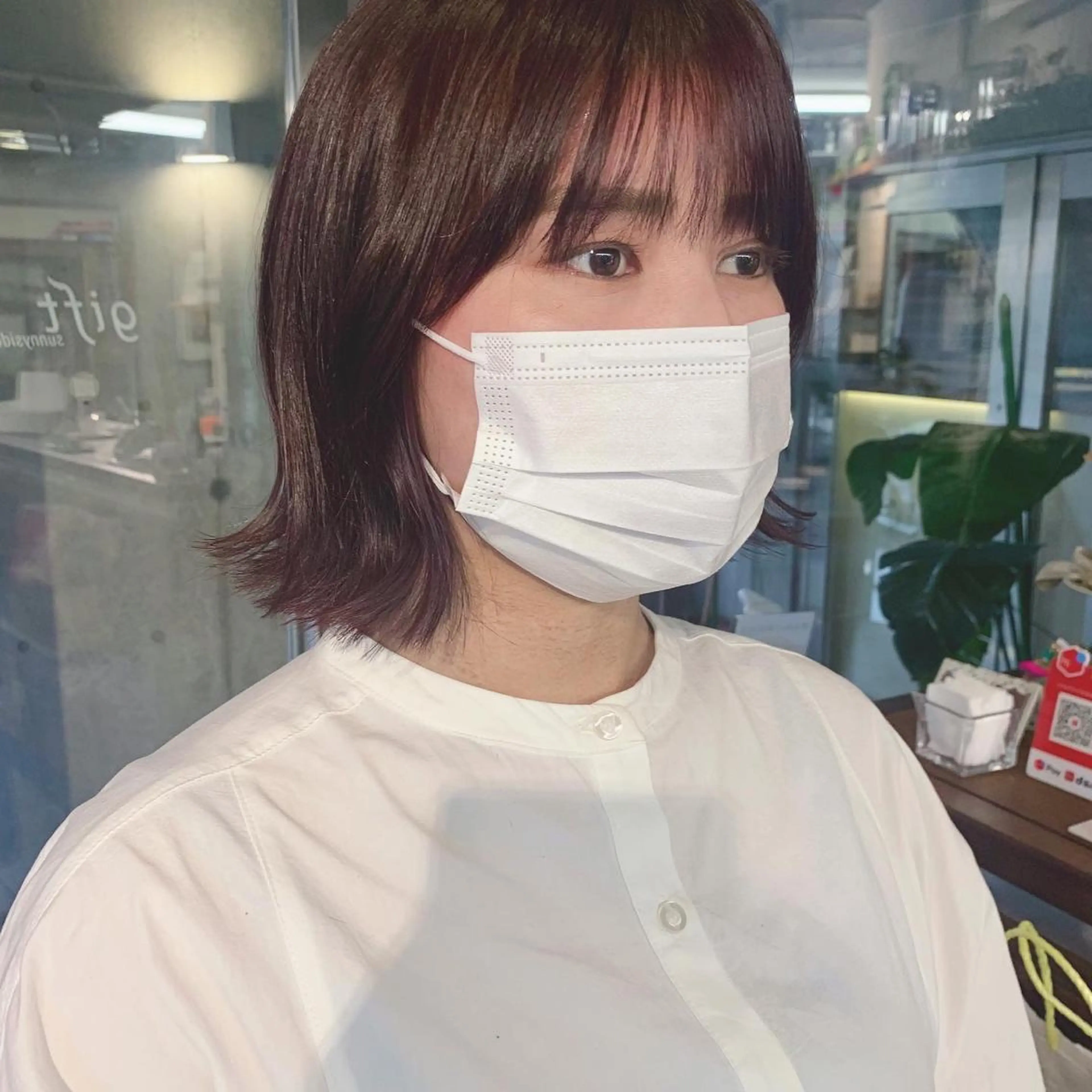 ショート 外ハネヘア カット 土屋かすみ✁︎. ꙳ 姫カットのヘアスタイル