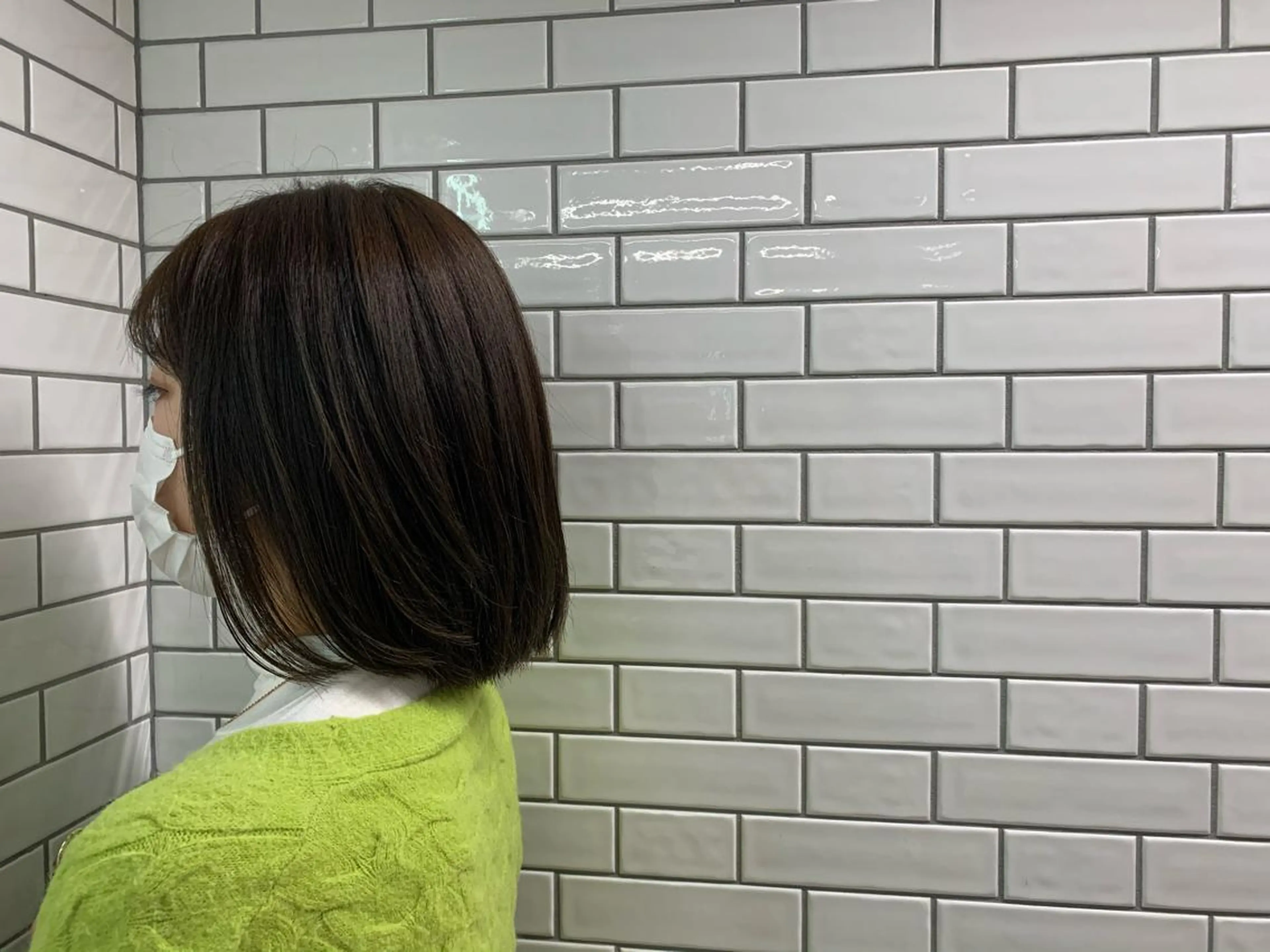 ミディアム カラー 💎艶髪💎縮毛矯正 /髪質改善/ひかるのヘアスタイル