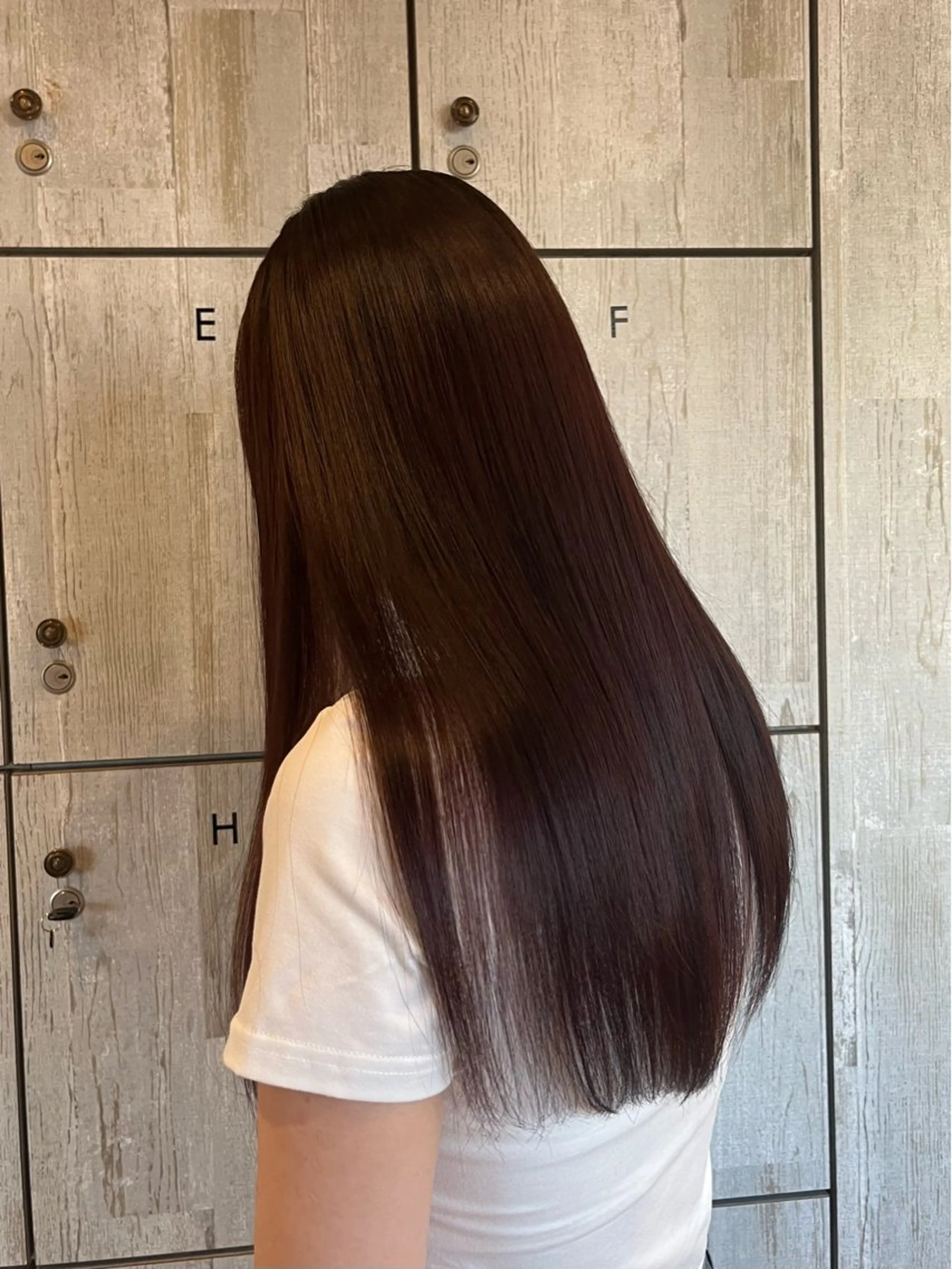 カット+縮毛矯正の写真