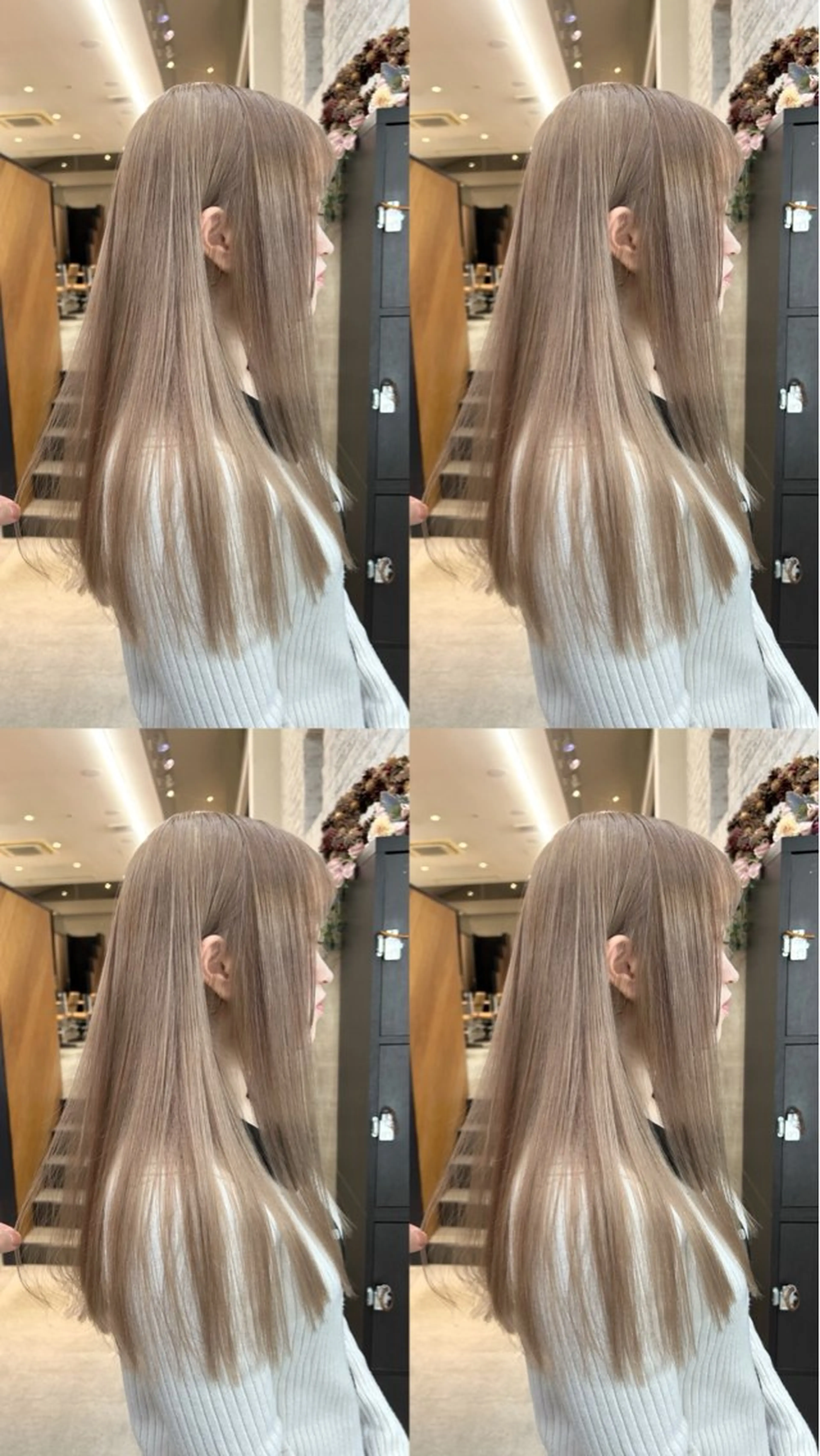 ミディアム MAEDA 西金沢美容室のヘアスタイル