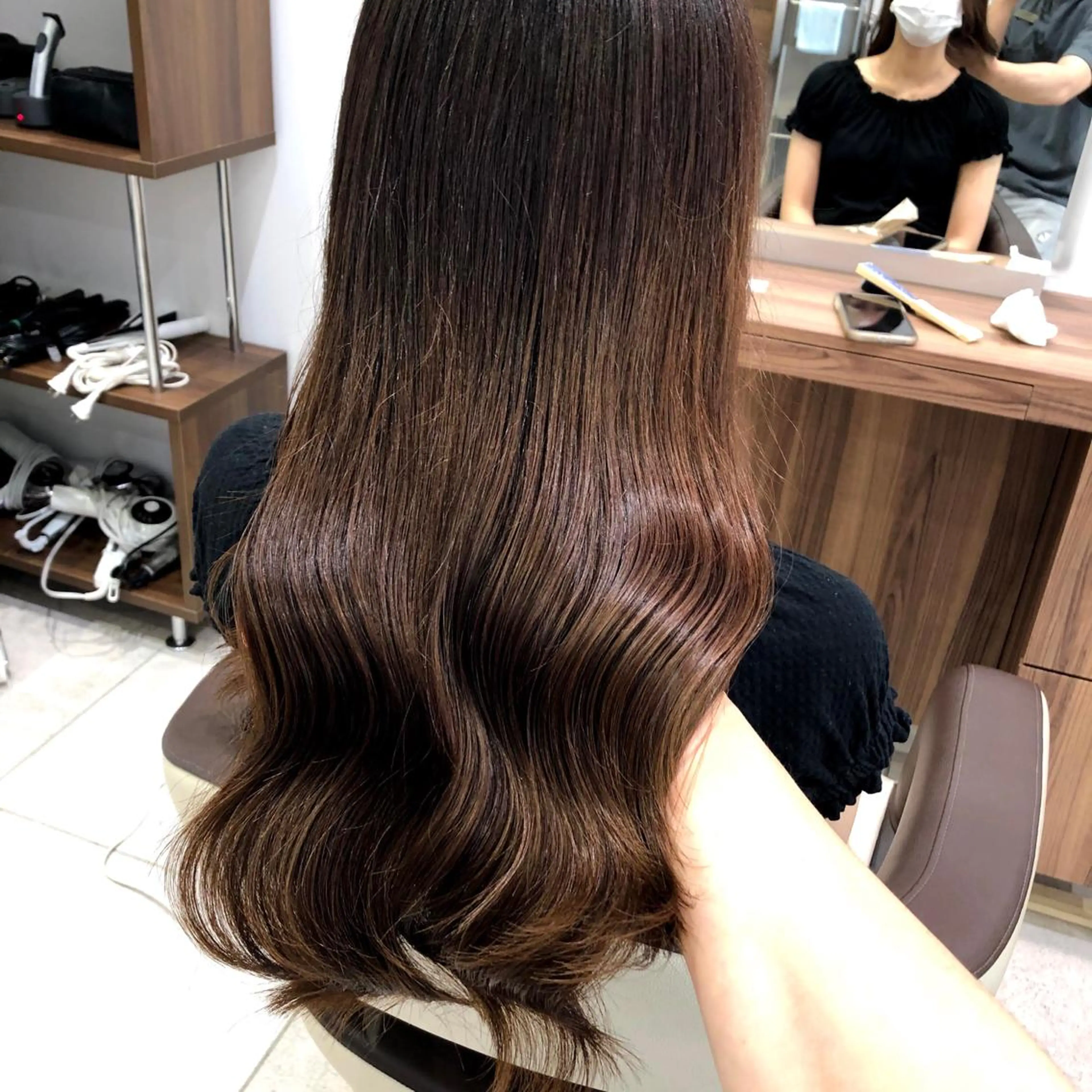 ロング 髪質改善 日野・八王子レイヤー ワタナベリョウマのヘアスタイル