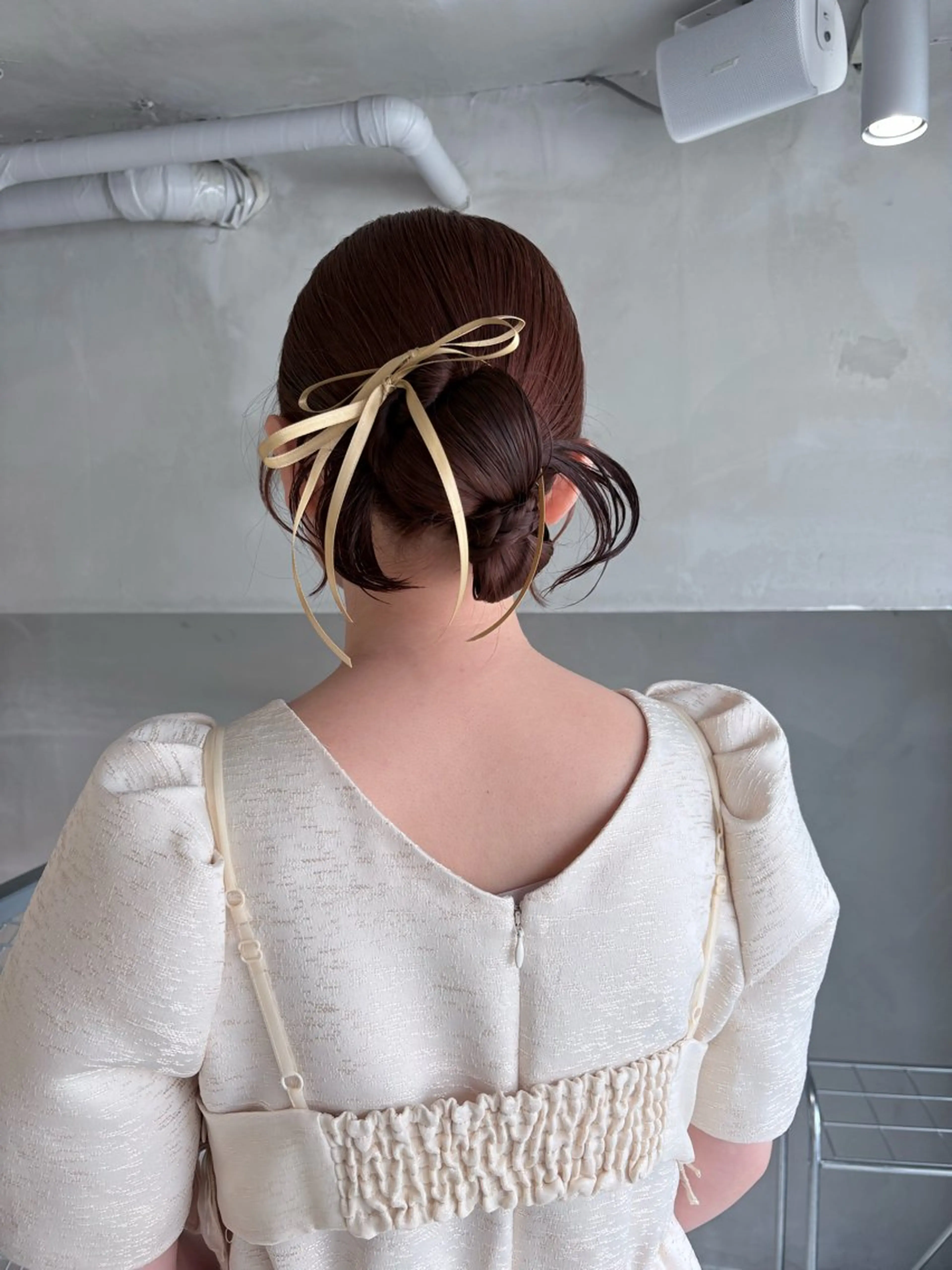 ヘアアレンジ ヘアセット くすみカラー/ブリ ーチ seina★のヘアスタイル