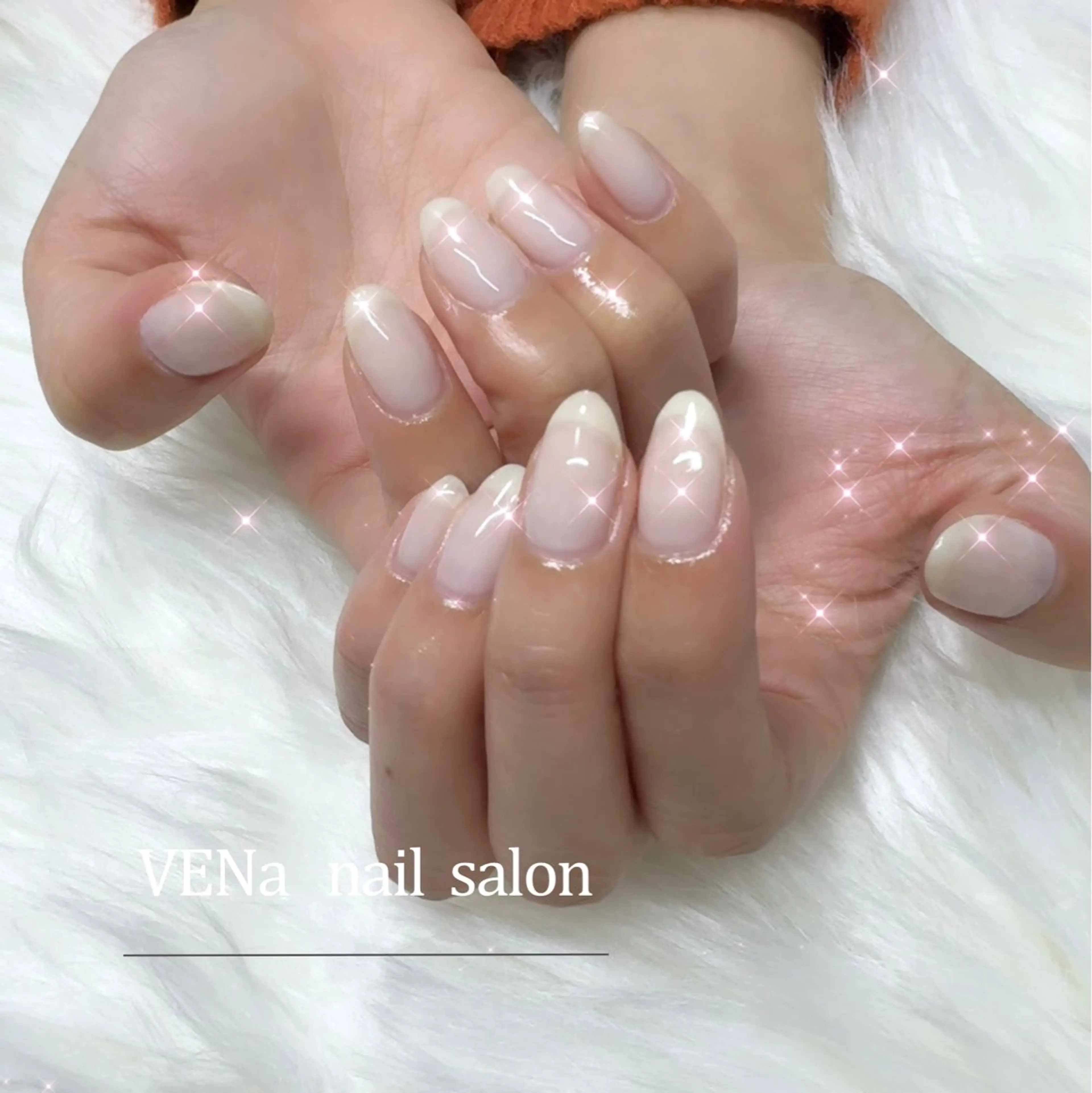 ネイル ホワイト VENa eye＆ nail salonのネイルデザイン