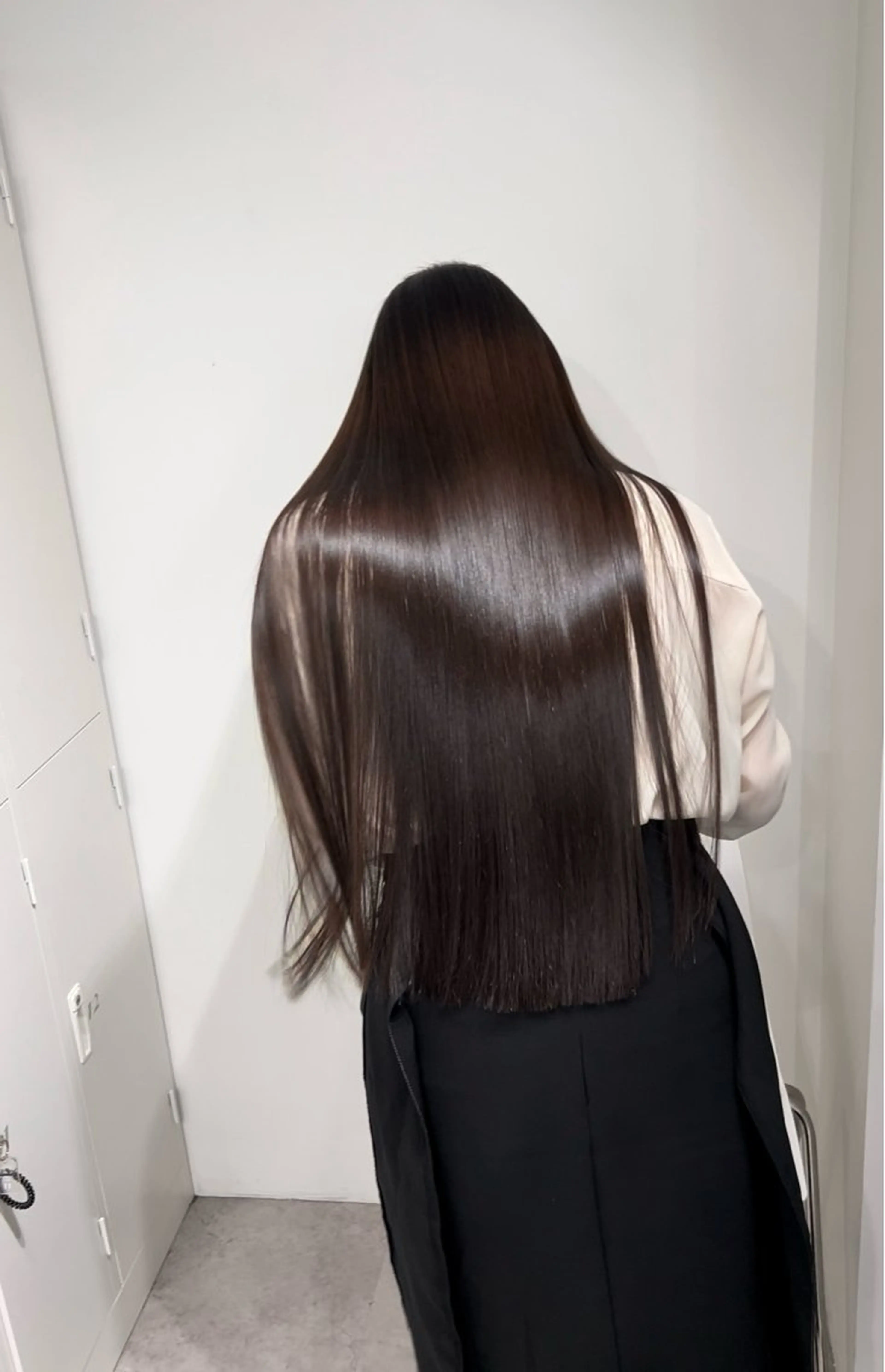 ロング 髪質改善 縮毛矯正 トリートメント カット 縮毛矯正 トリートメント 🫧髪質改善 講師🫧🍎幹細胞のヘアスタイル