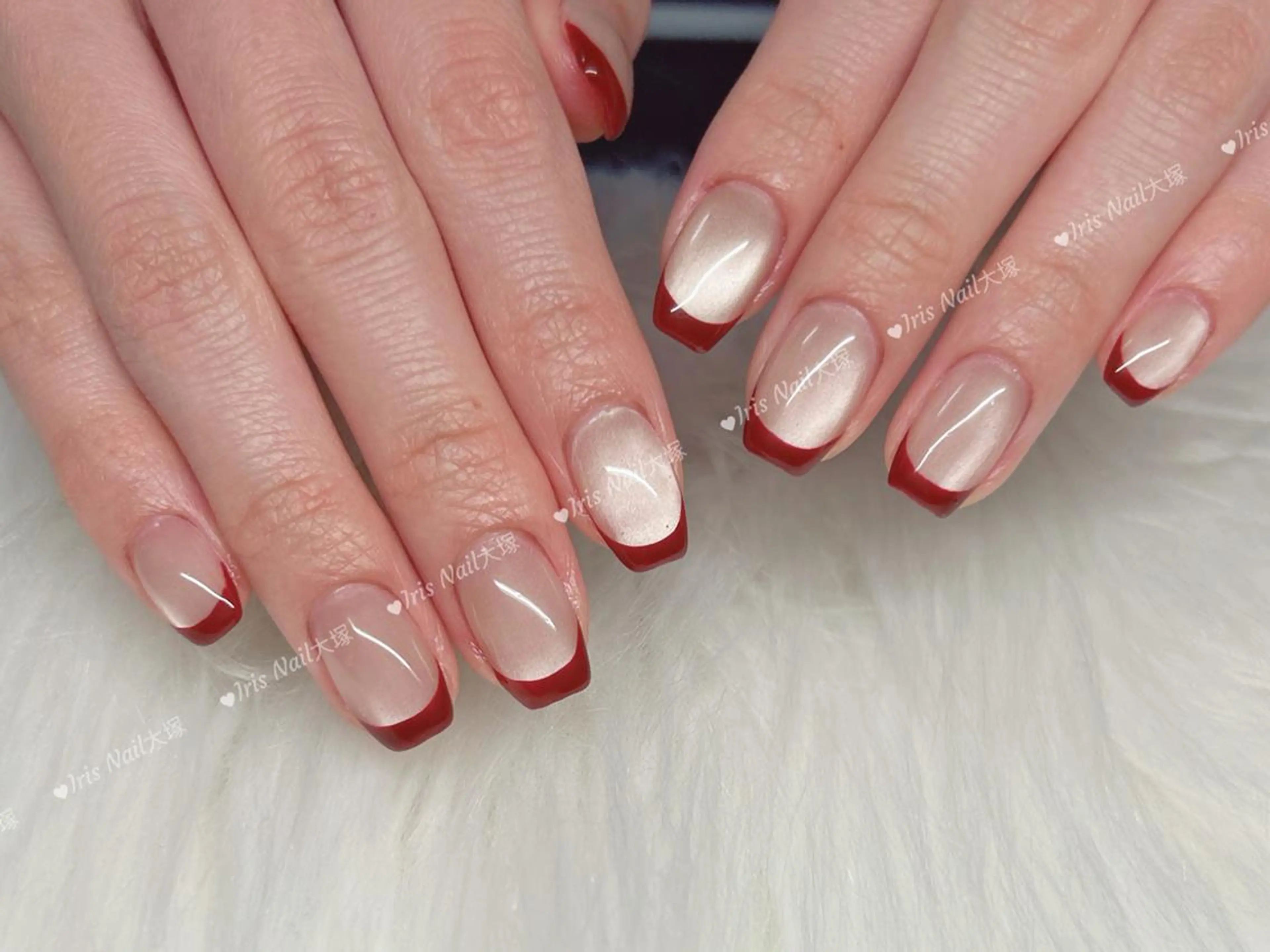 ネイル ワンホンネイル ハンドネイル ハンドケア 🍒IRIS Nail🌸のネイルデザイン
