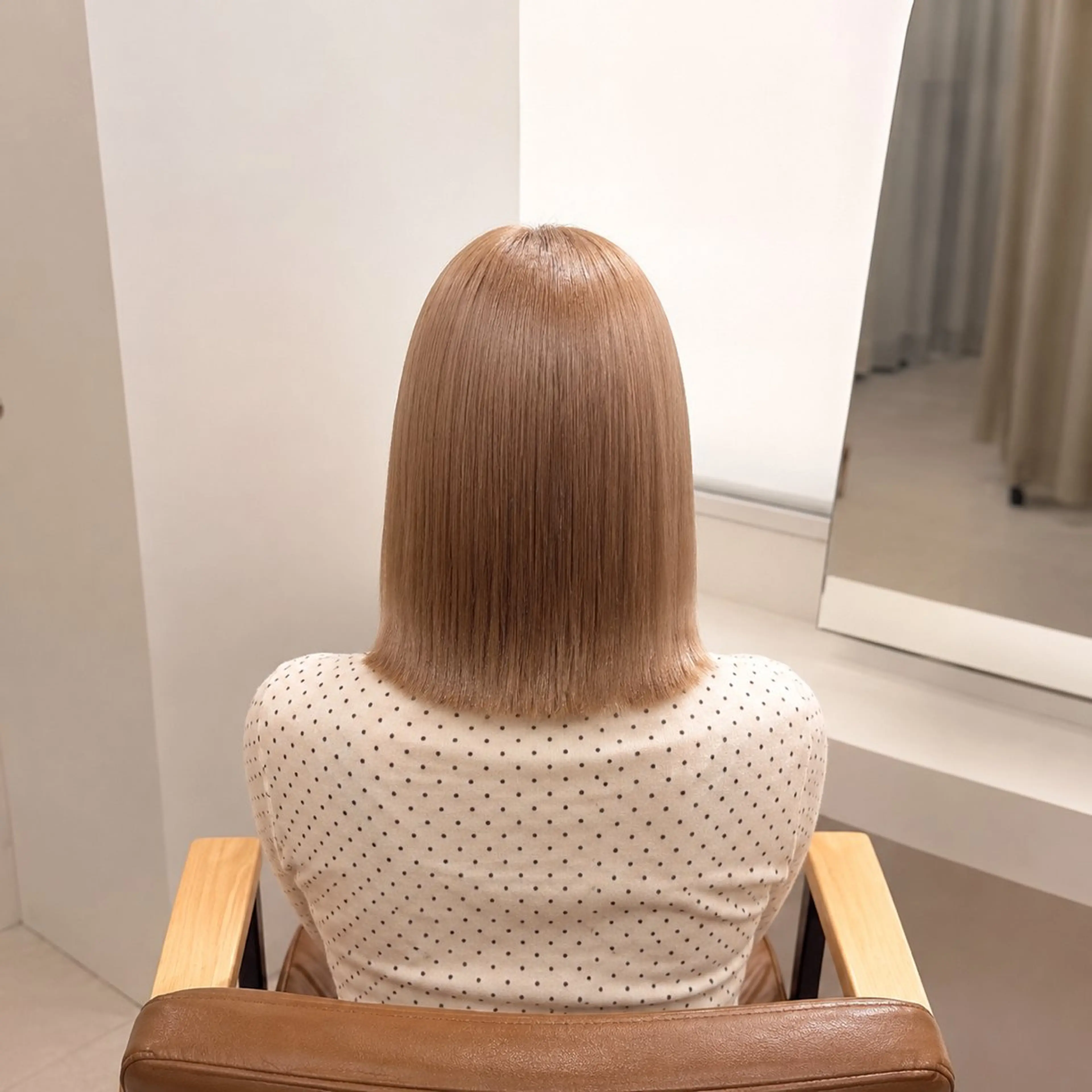 ミディアム SLASHスラッシュ 菅野あかねのヘアスタイル