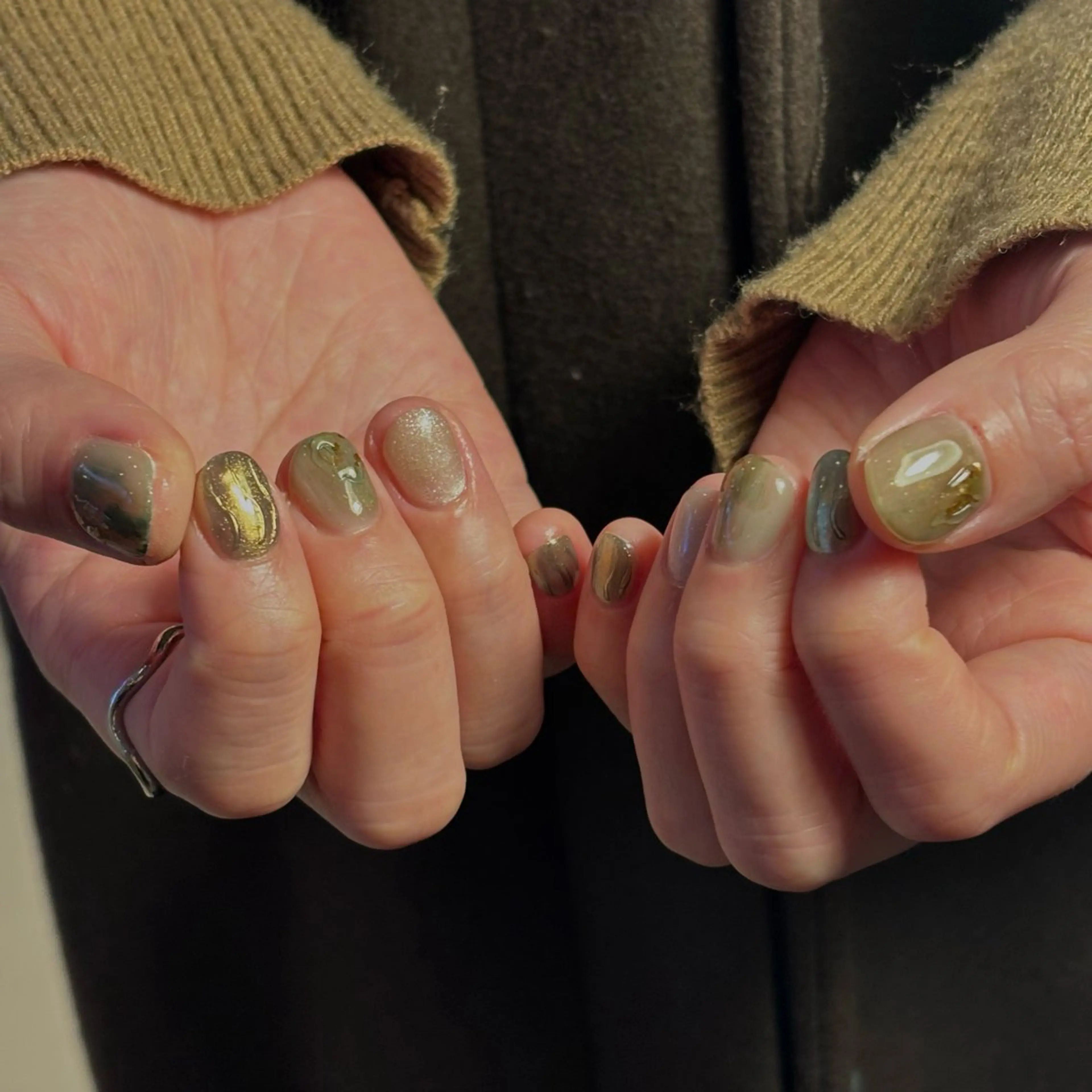 ネイル ハンドネイル scre as Etelのネイルデザイン