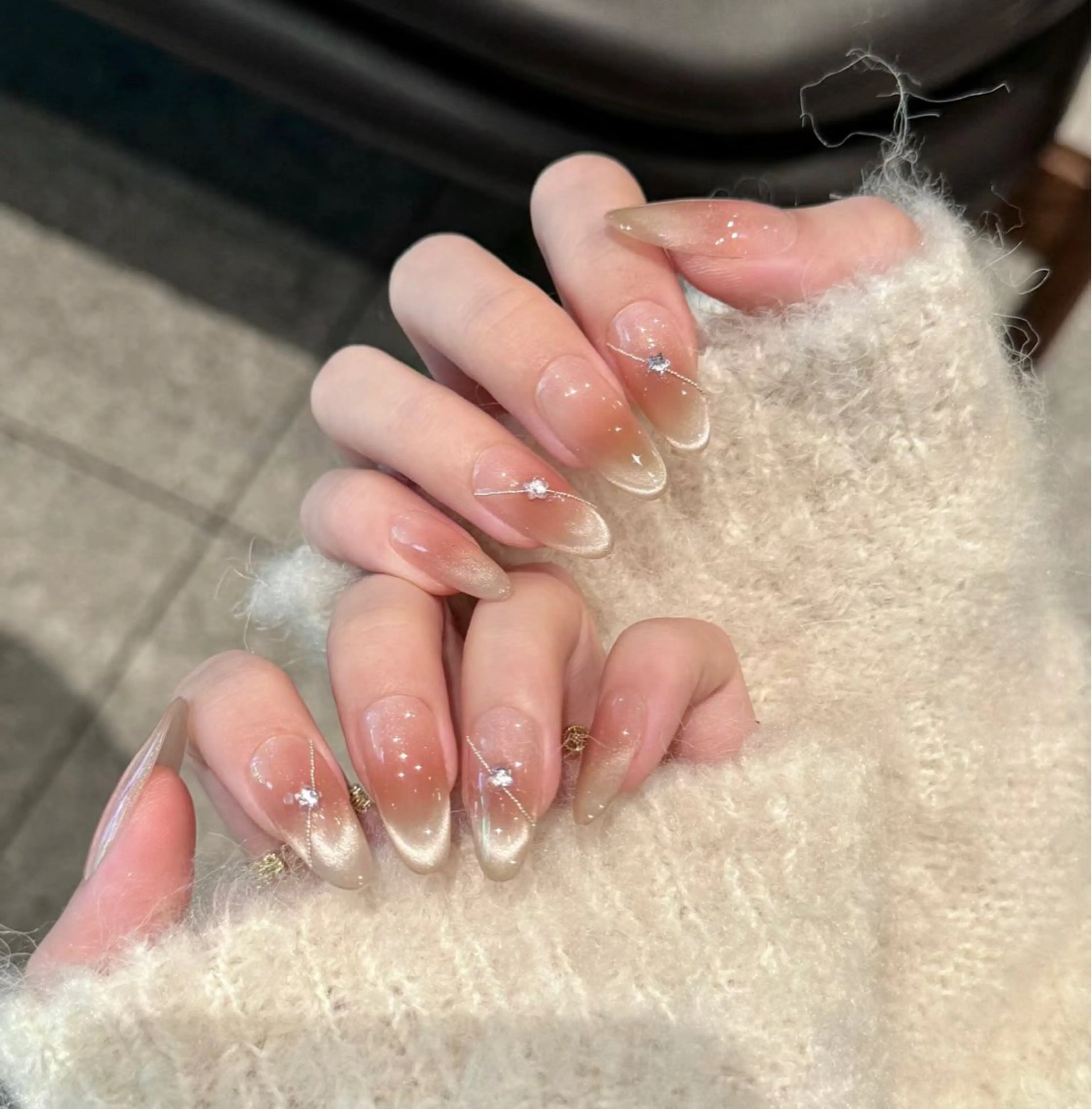 ネイル ハンドネイル ハンドケア 🍑 momo_nailのネイルデザイン