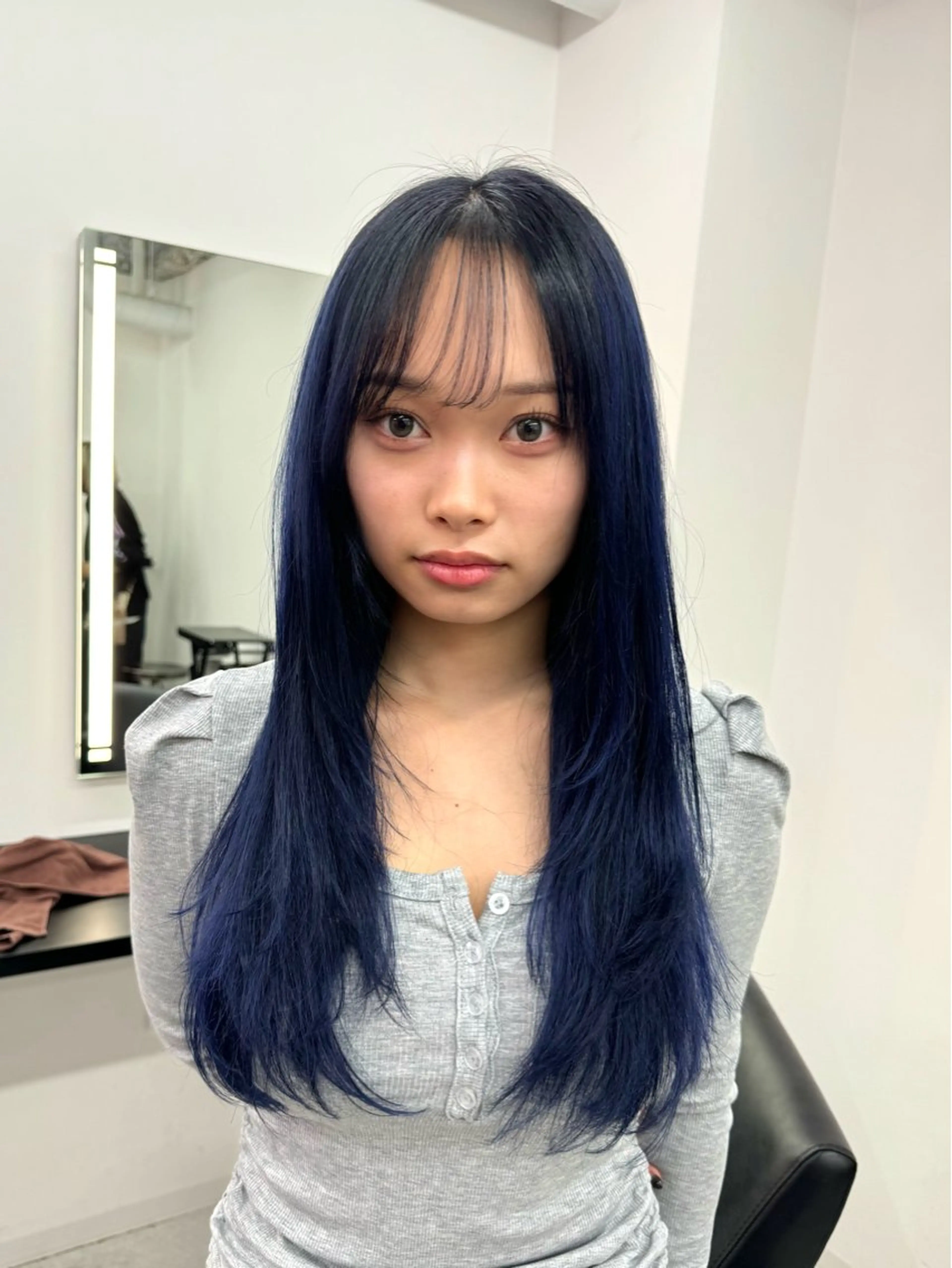 ロング ヘアカラー ハイトーン/デザイン ⛓️mai🖤のヘアスタイル