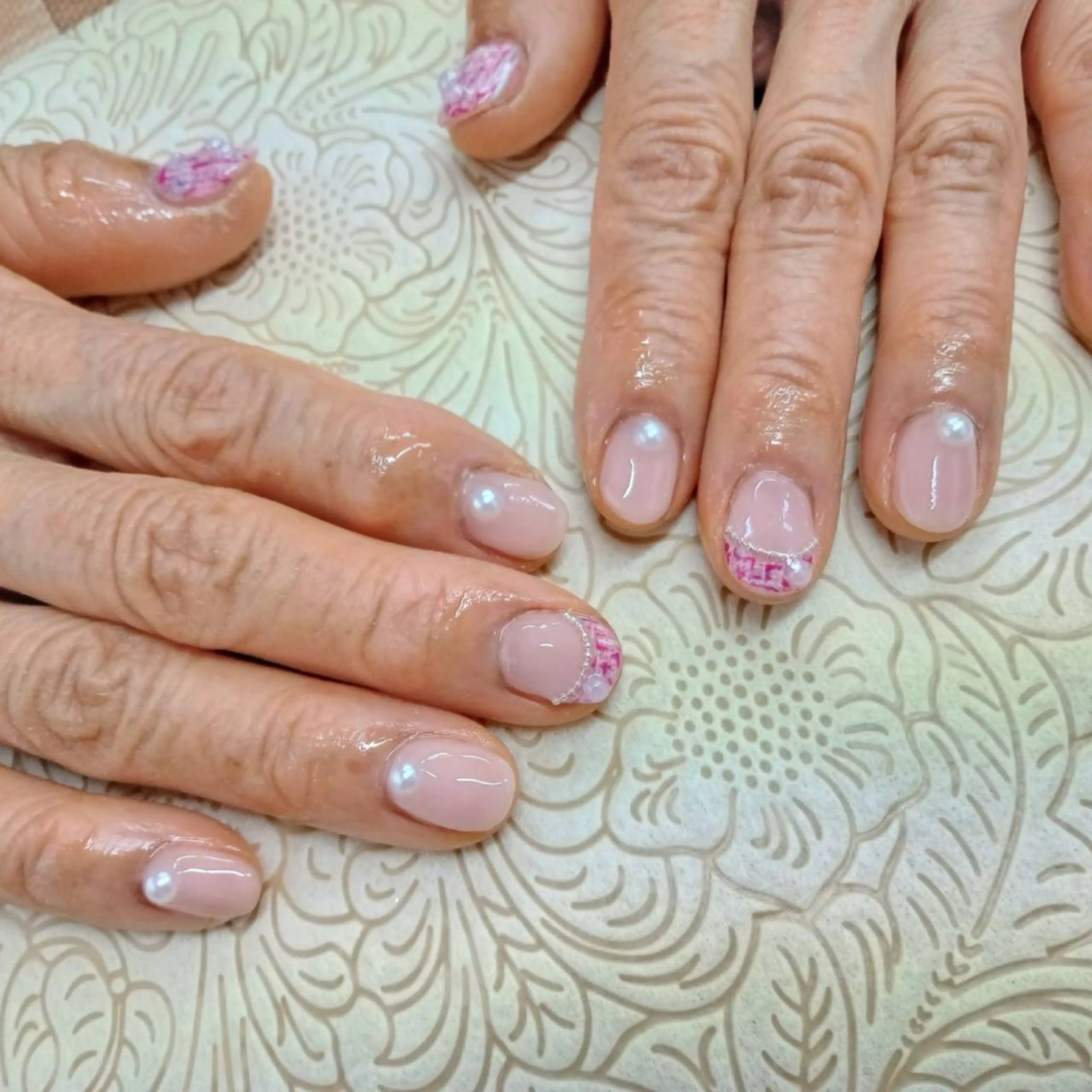 ネイル フラワーネイル precious nail room所属・precious nail  roomのネイルデザイン