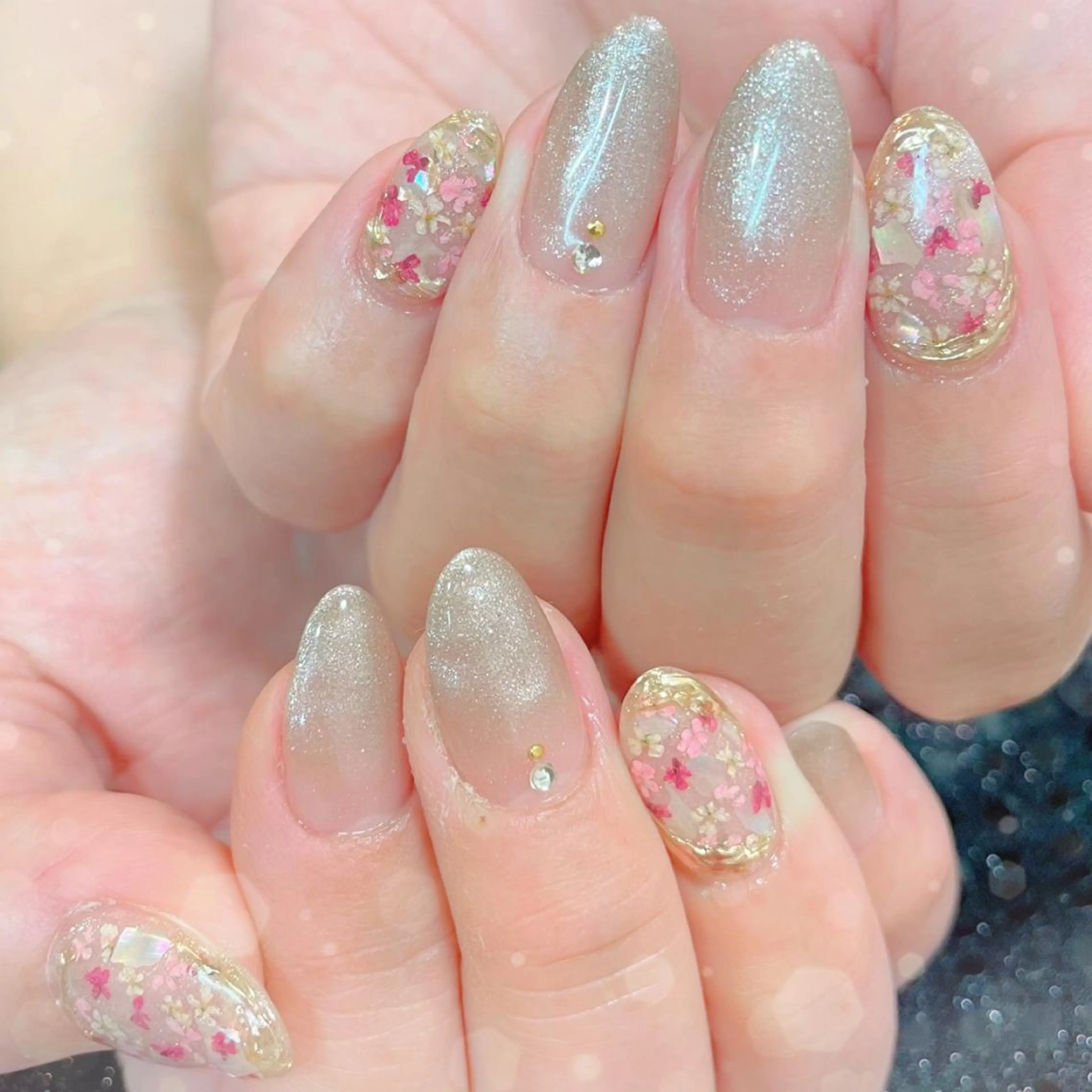 ネイル ハンドネイル ハンドケア MoON...❤︎ MeGuのネイルデザイン