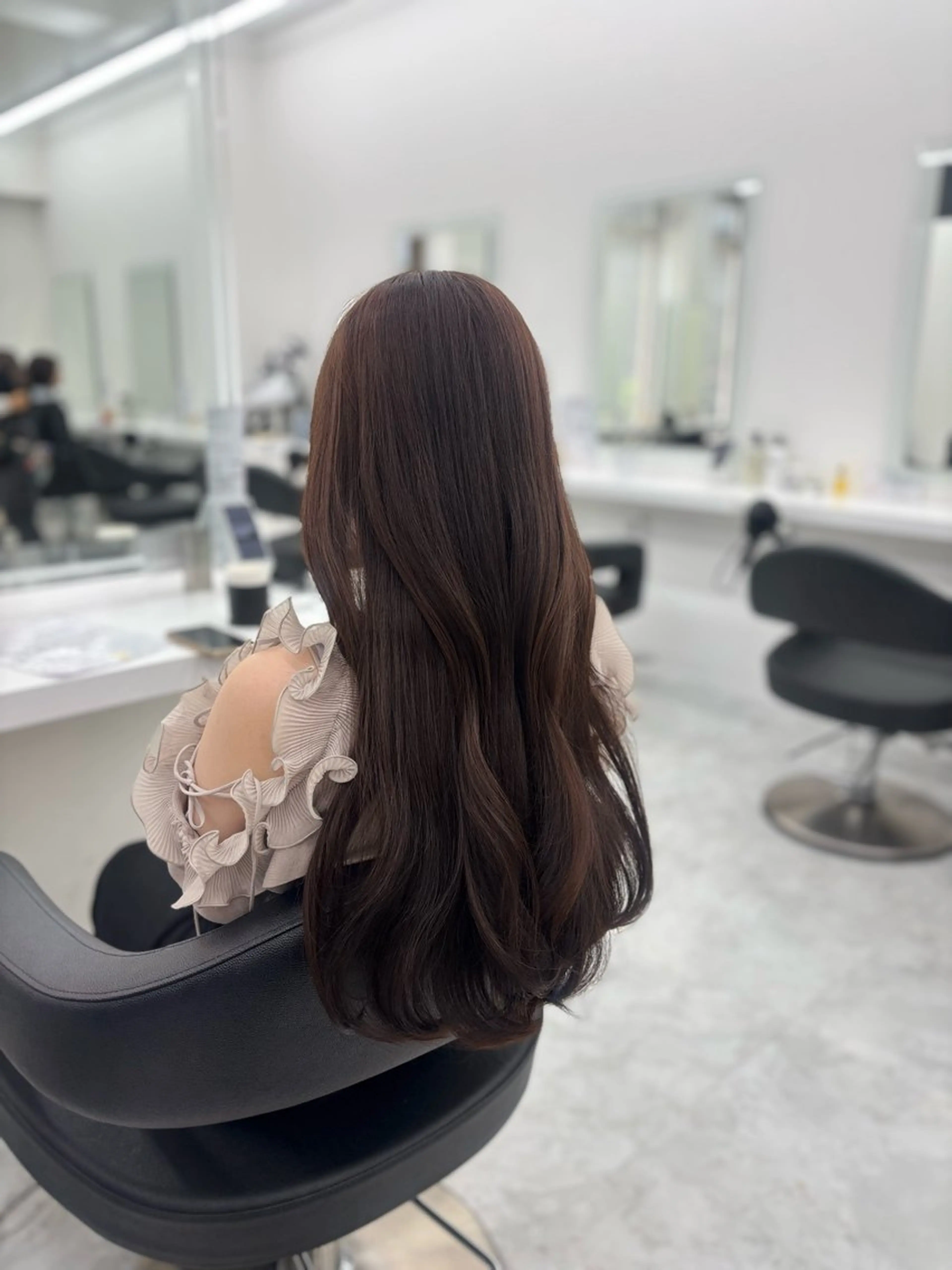 ロング カラー カット ヘアカラー 🤍レイヤー/顔周り /hirari🤍のヘアスタイル