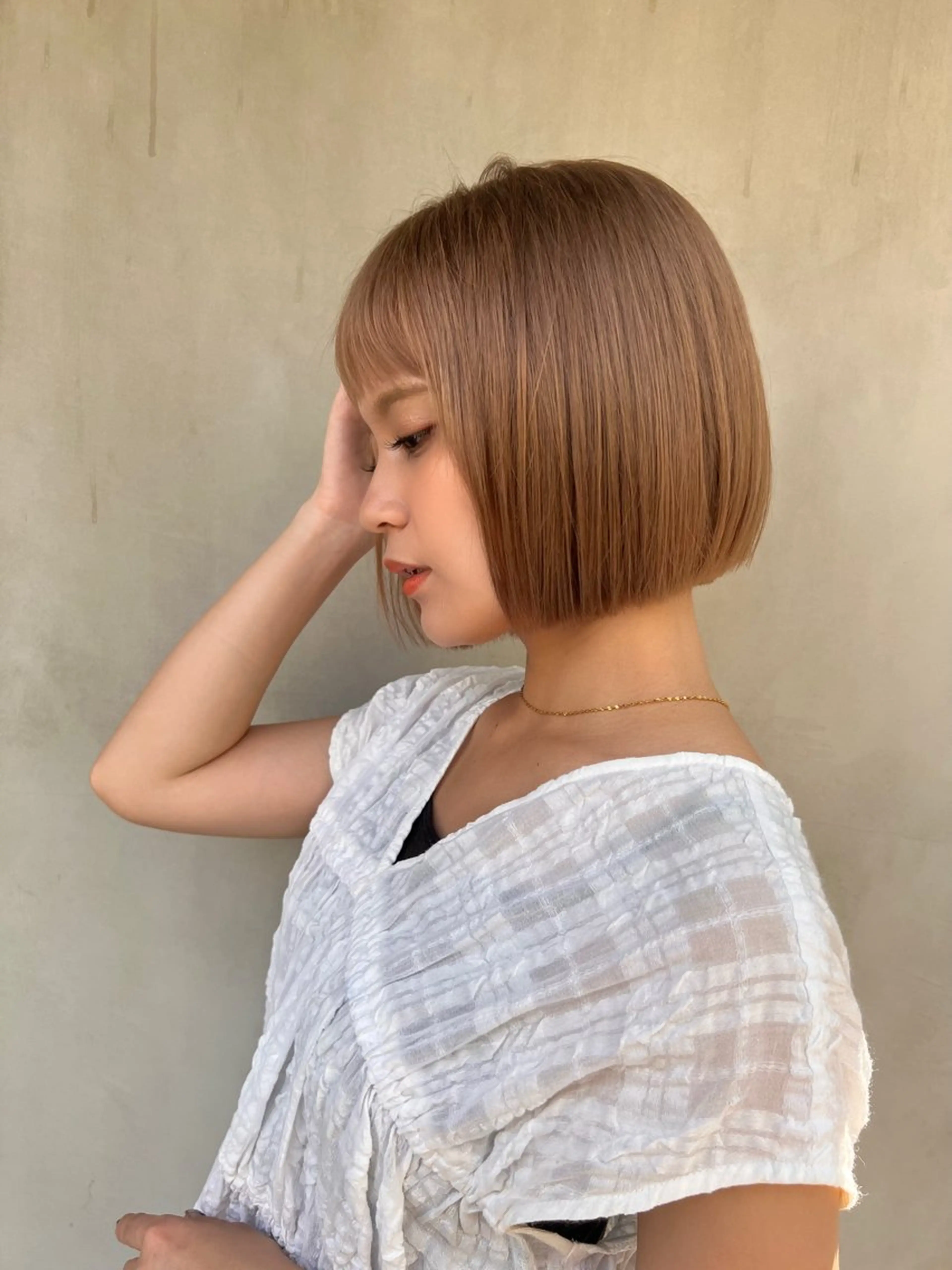 ショート カット ヘアカラー 大宮/ボブ/縮毛矯正 大瀧菜月のヘアスタイル