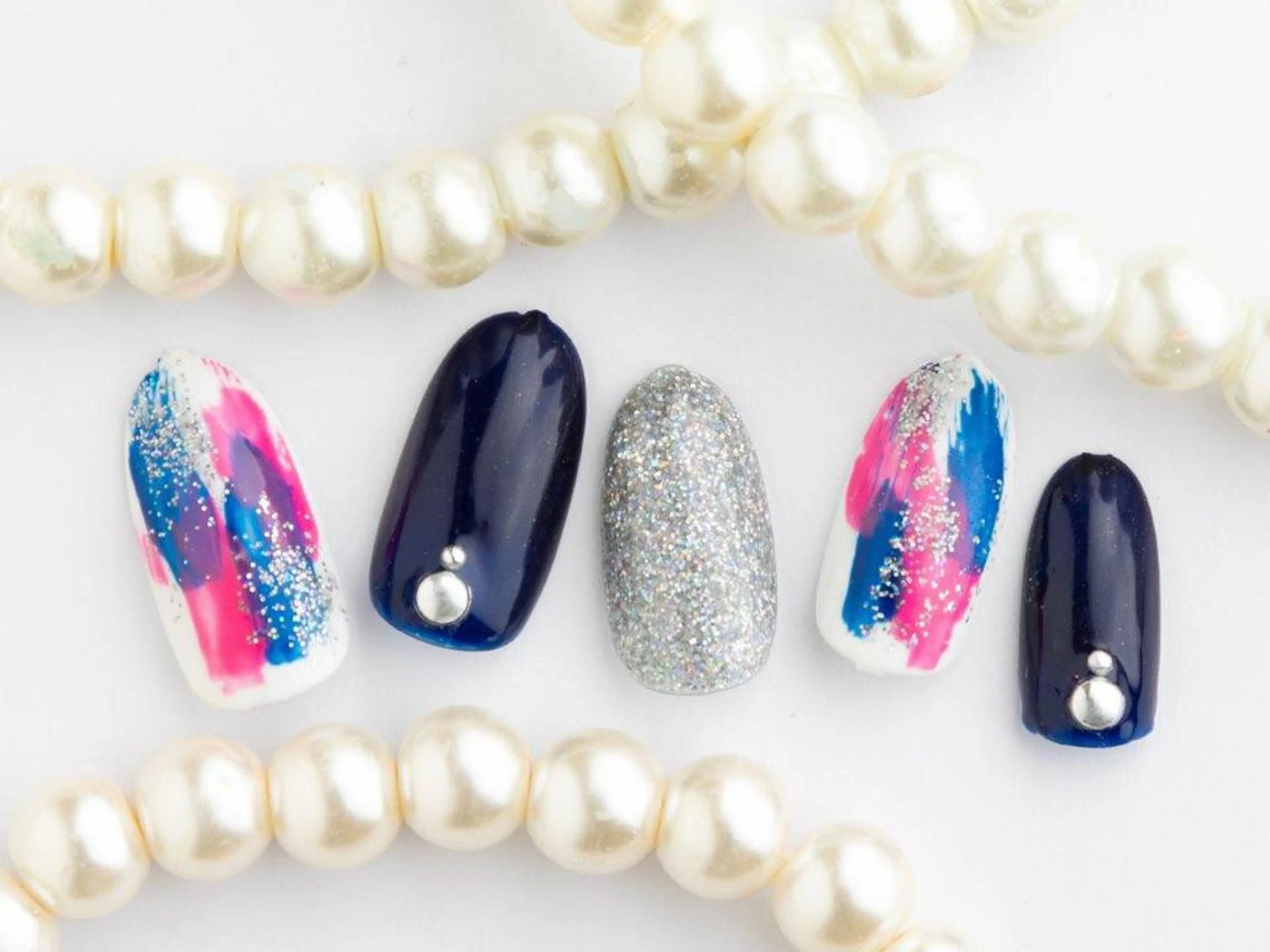 ネイル 桜ネイル クリアネイル フットネイル ジェルネイル キラキラネイル 💗🪽Tiary Nail🪽💗のネイルデザイン