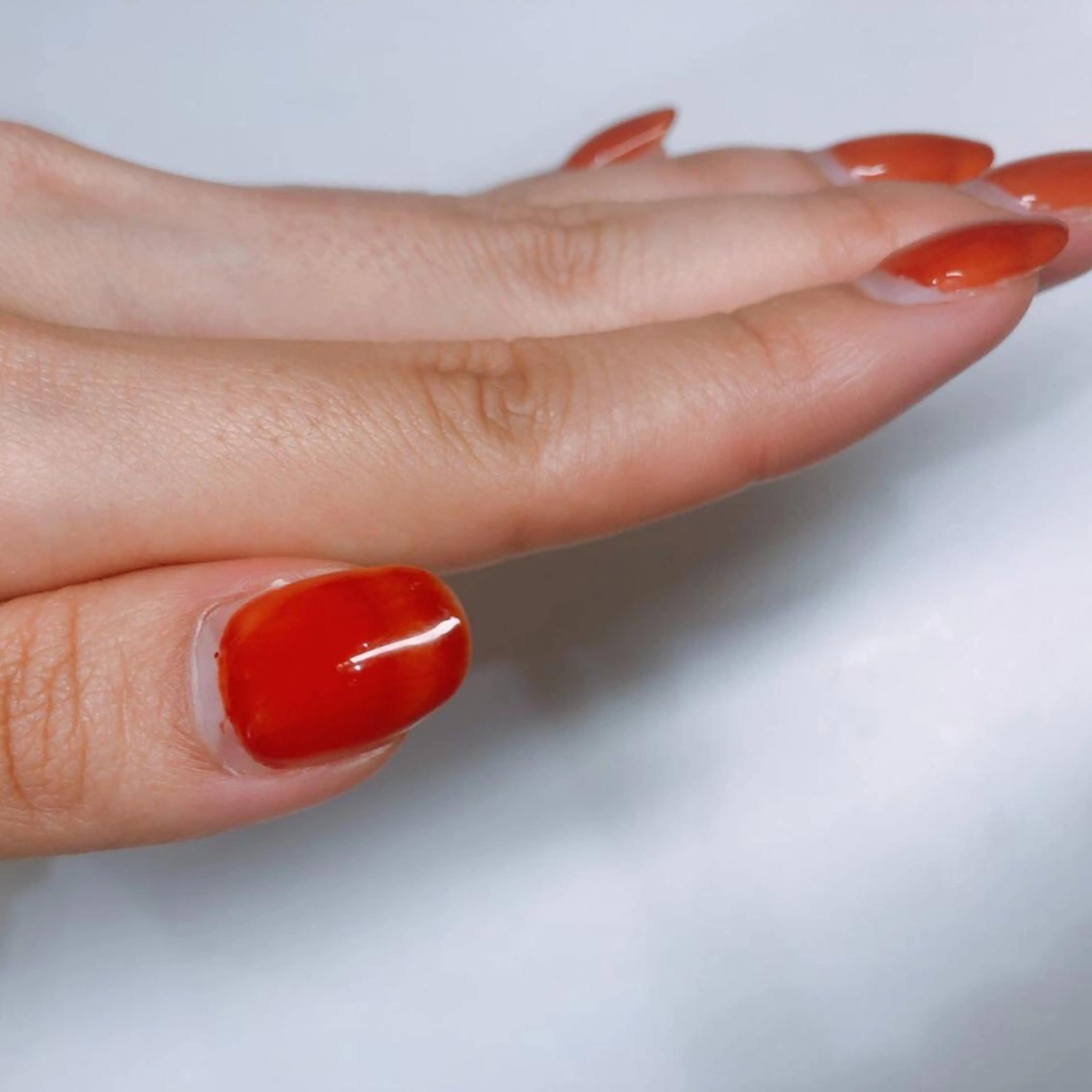 ネイル フレンチネイル ジェルネイル ワンカラーネイル ネイルアーティスト アリスのネイルデザイン