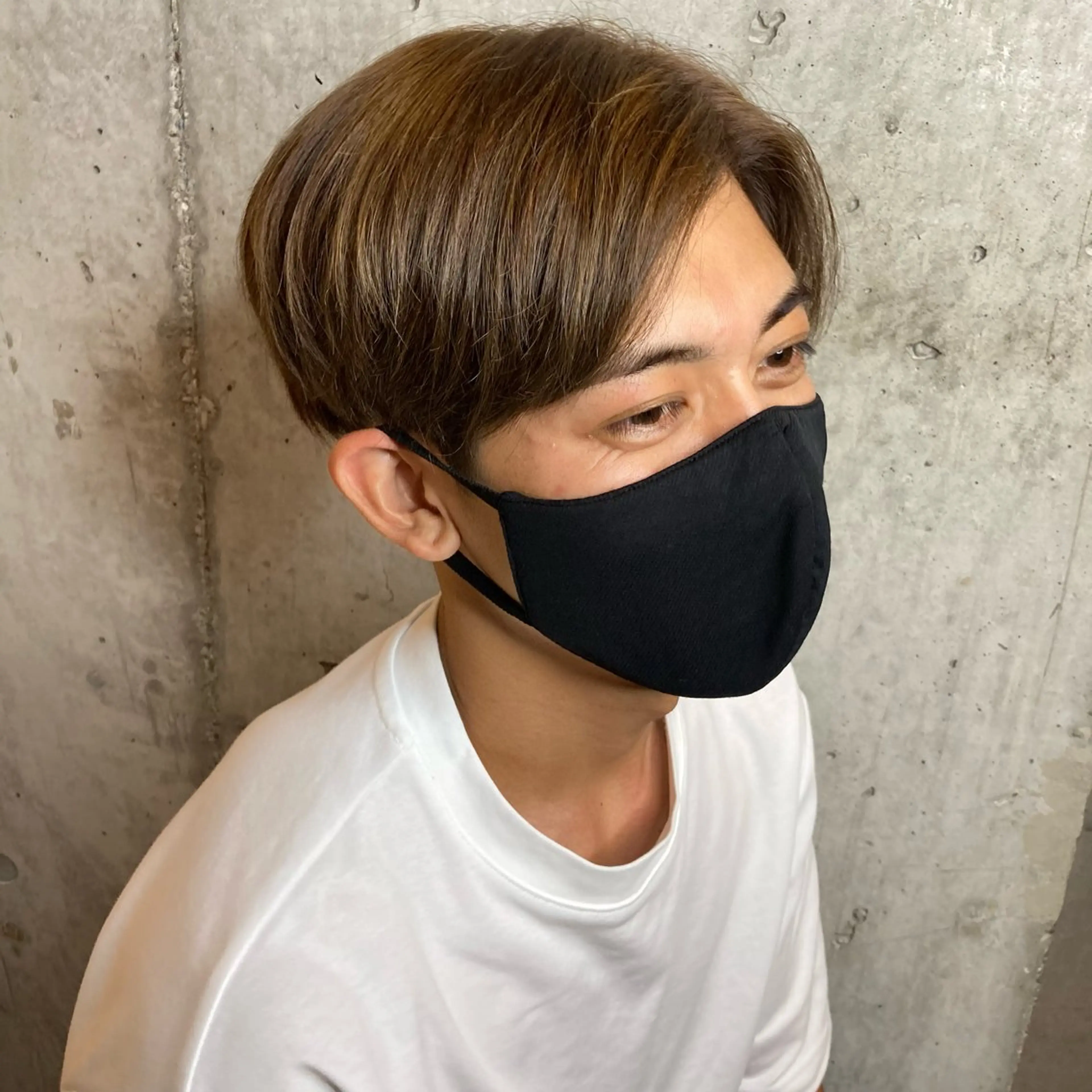 ミディアム カラー メンズ ヘアカラー 横浜美容室／暖色系 michika🌹のヘアスタイル