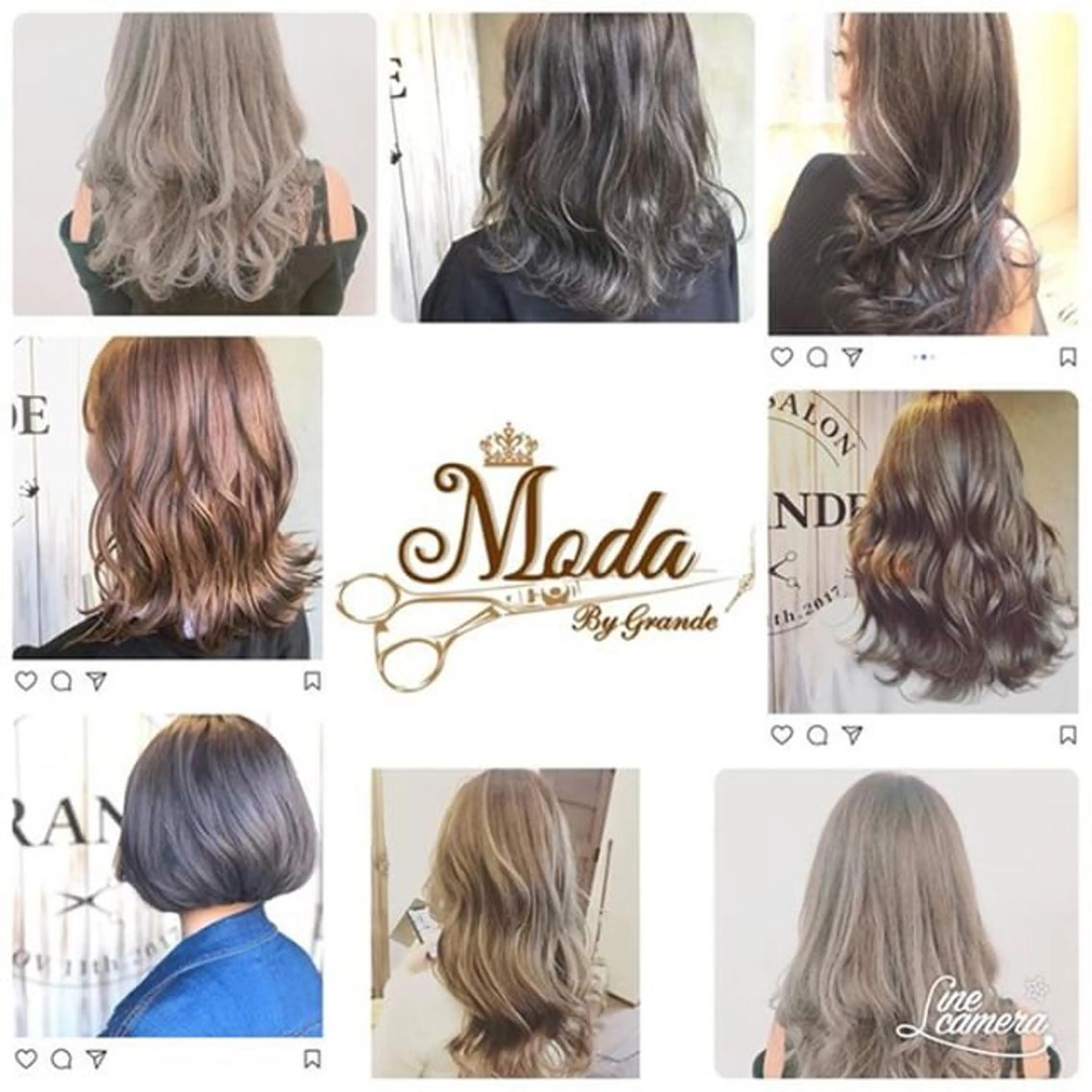 ロング カラー ヘアカラー トリートメント 💎JADE GRACE💎のヘアスタイル