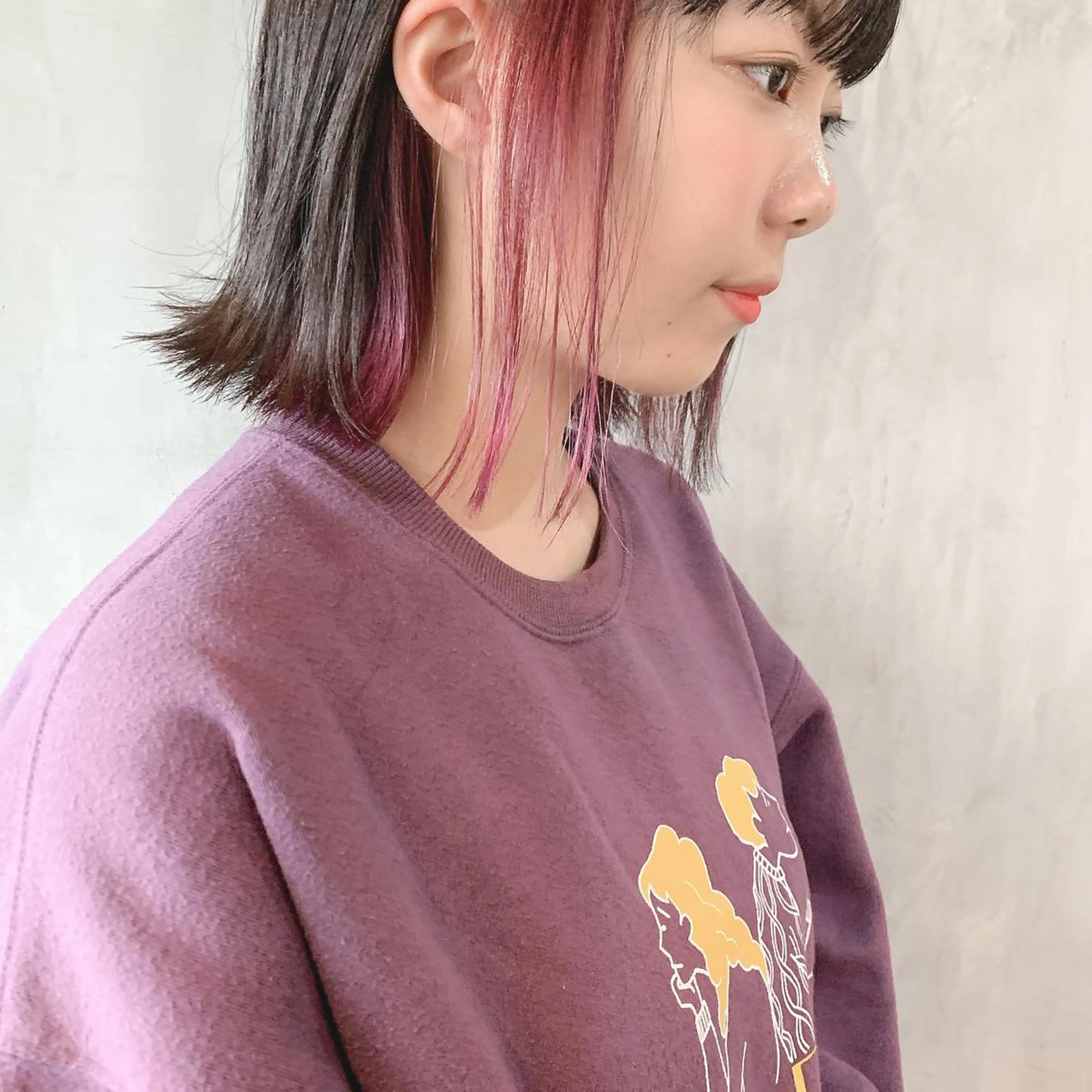ショート カラー なかの たくみのヘアスタイル
