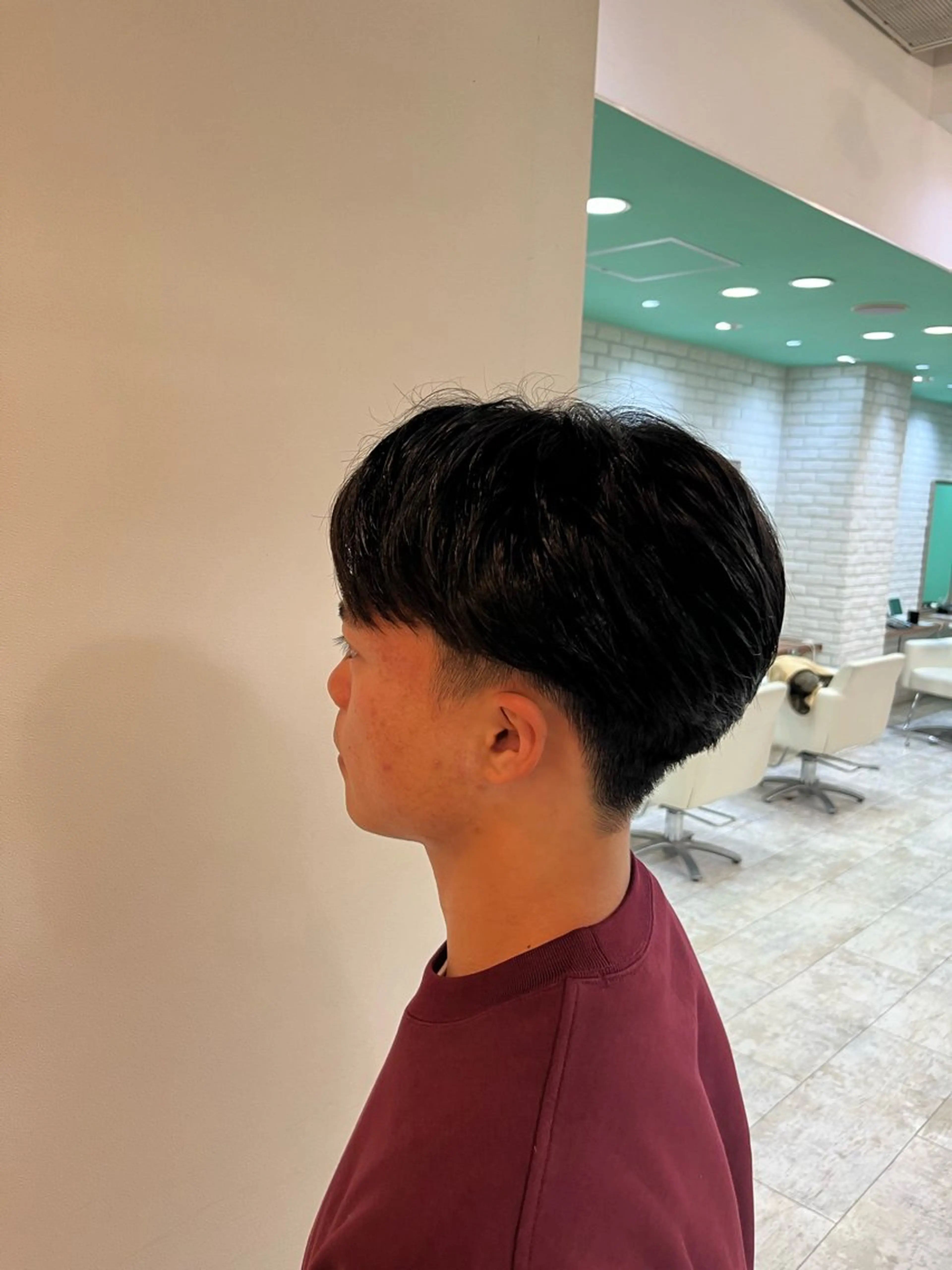 ショート パーマ メンズ カット パーマ U24⭐️ミニモ学割 ／浅野未来🌼.*のヘアスタイル