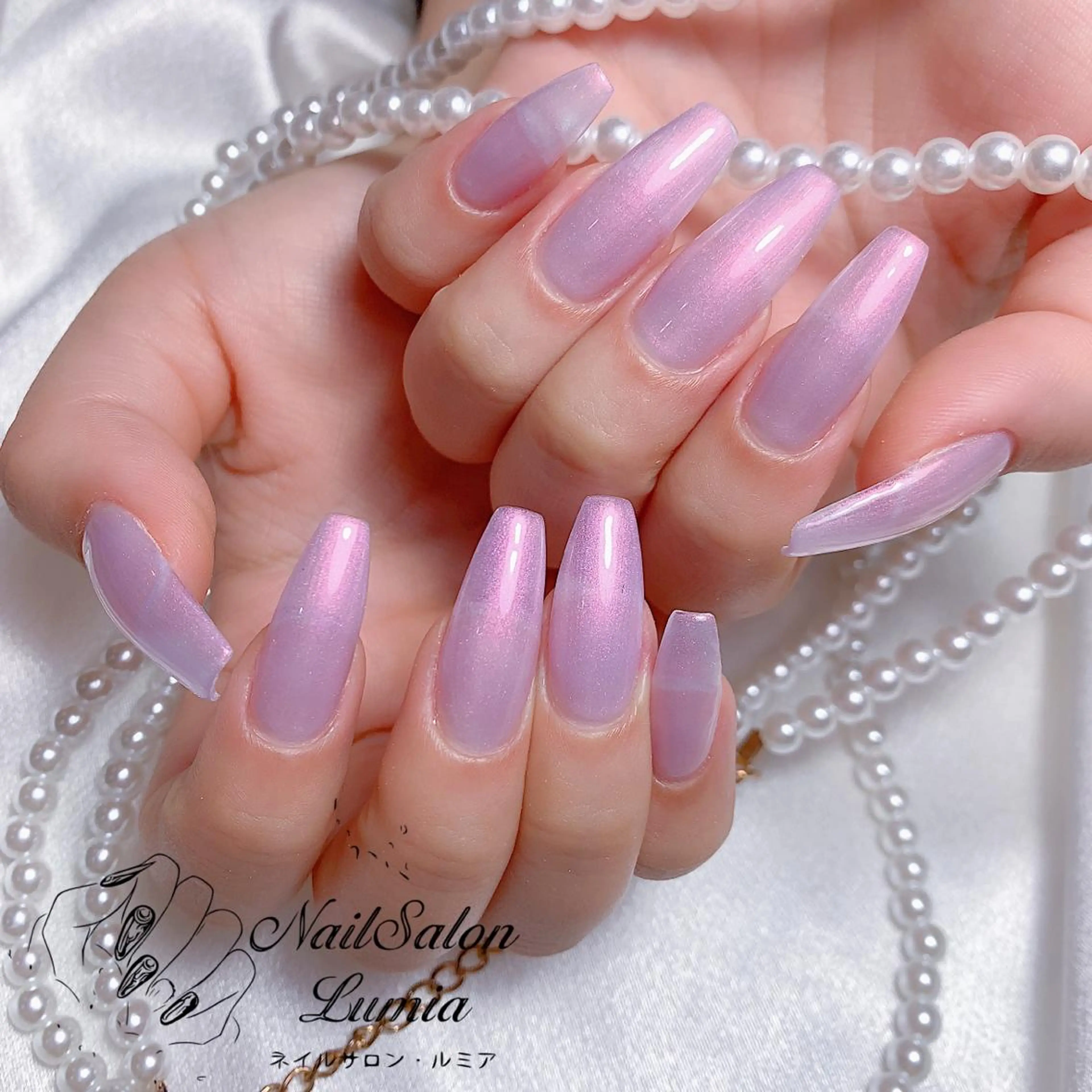 ネイル ハンドネイル ネイルサロン ルミア Lumia 店長のネイルデザイン