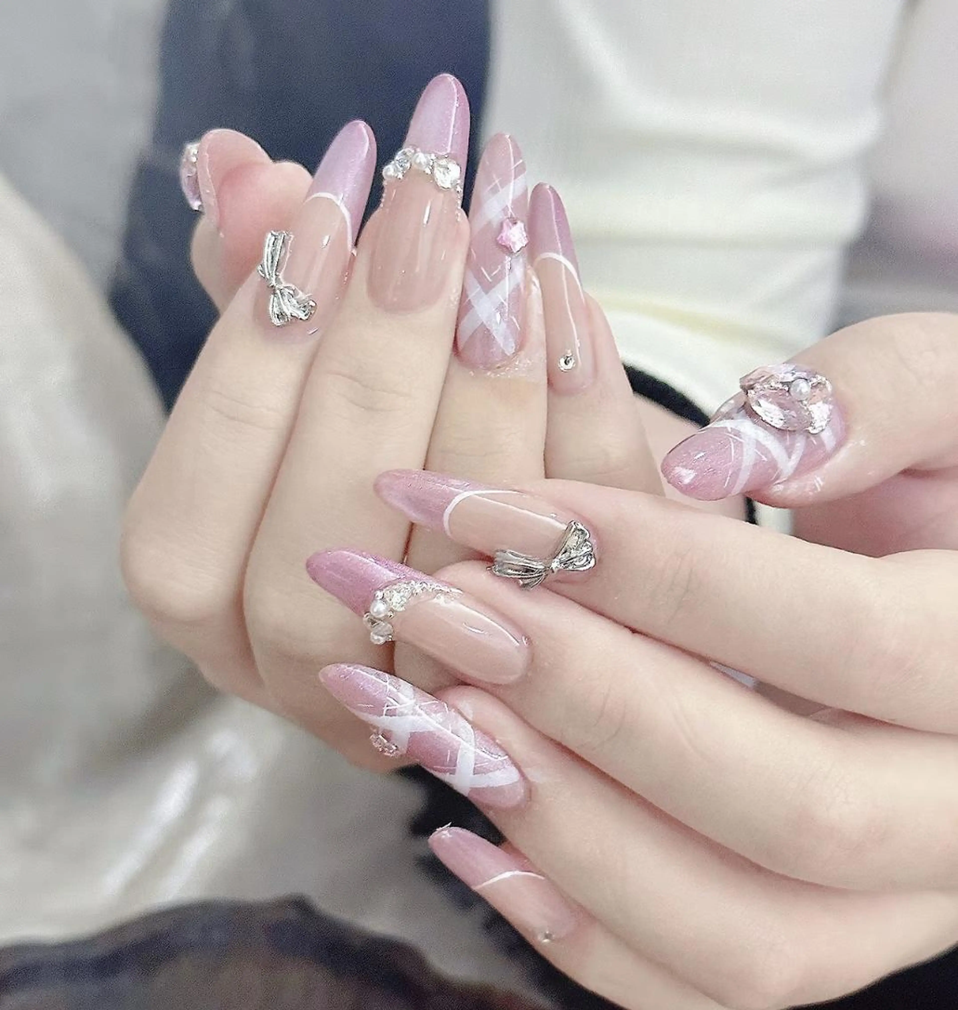 ネイル ハンドネイル ハンドケア 🍑 momo_nailのネイルデザイン