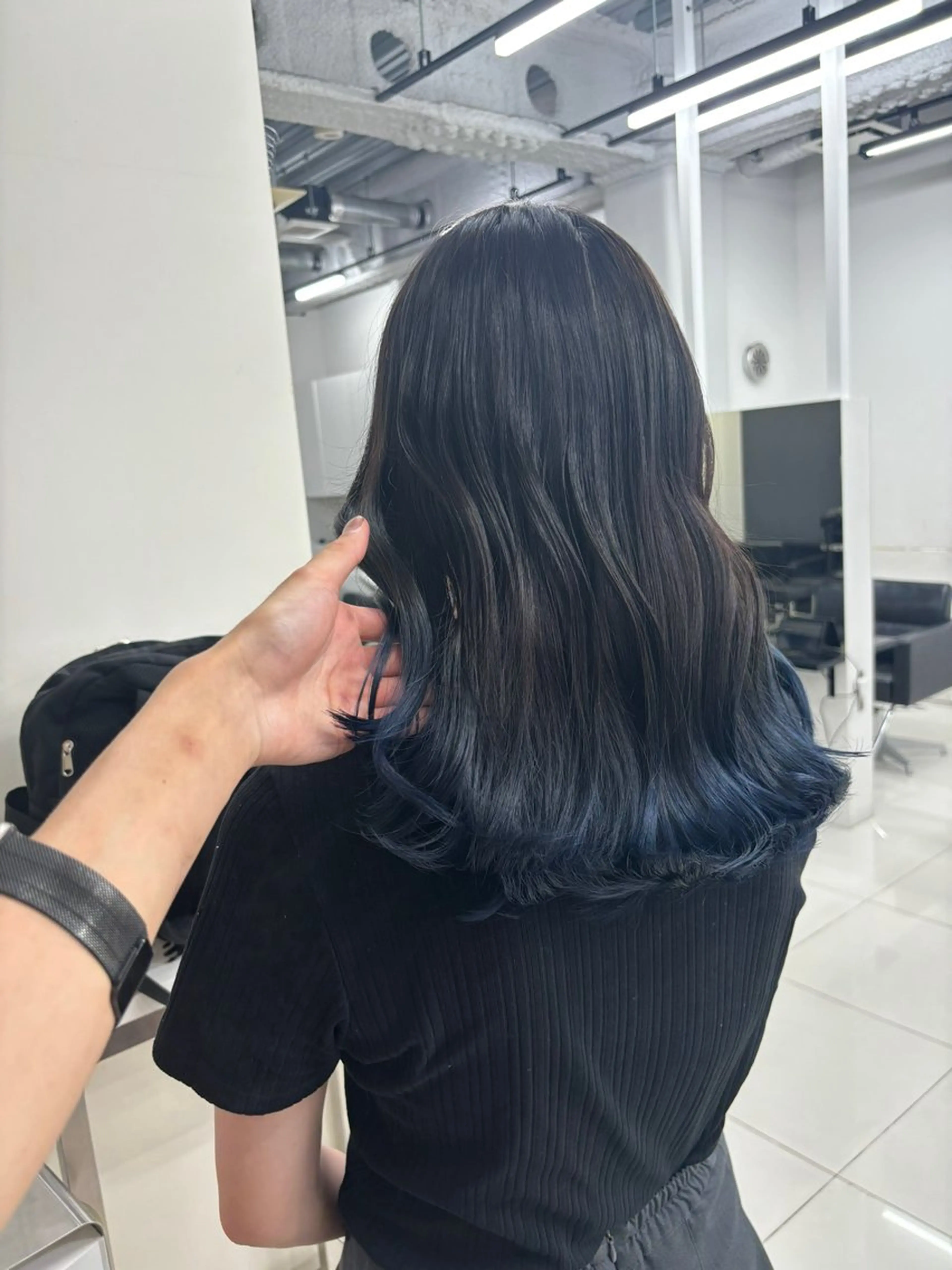 ミディアム カラー ヘアカラー トリートメント ⭐️無料！カット モデル募集⭐️夕貴のヘアスタイル