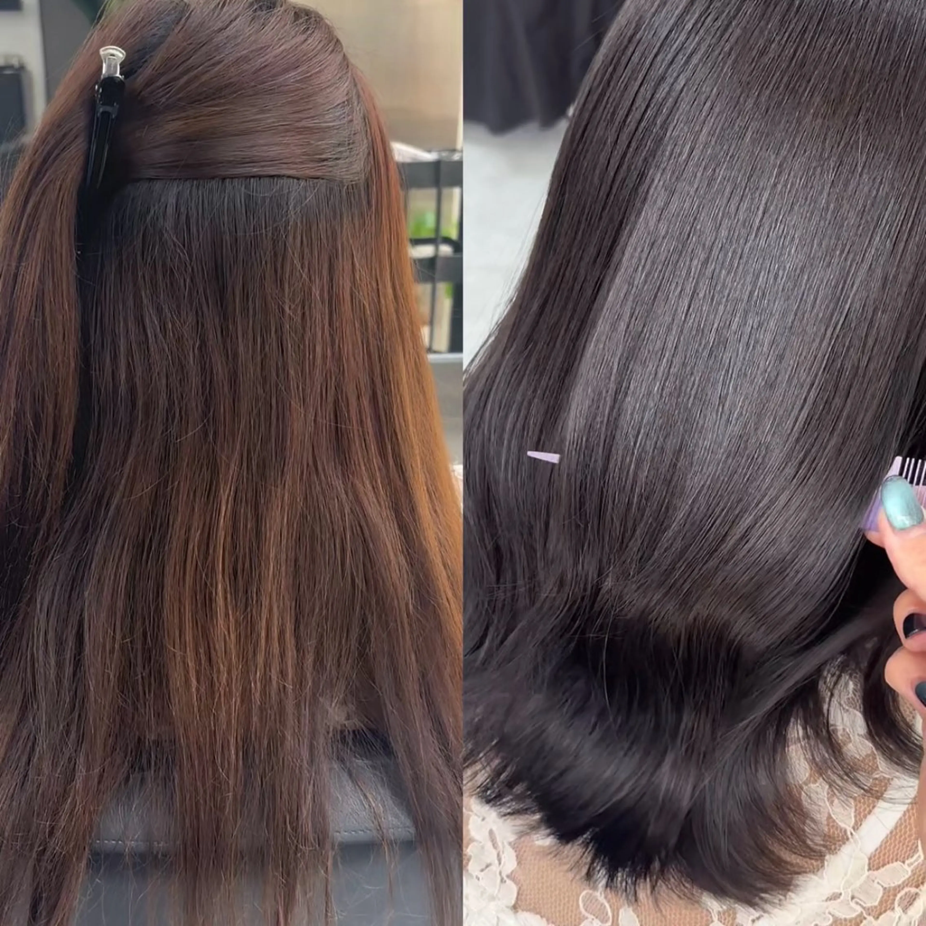 ミディアム カラー ACTION心斎橋店 Lisaのヘアスタイル