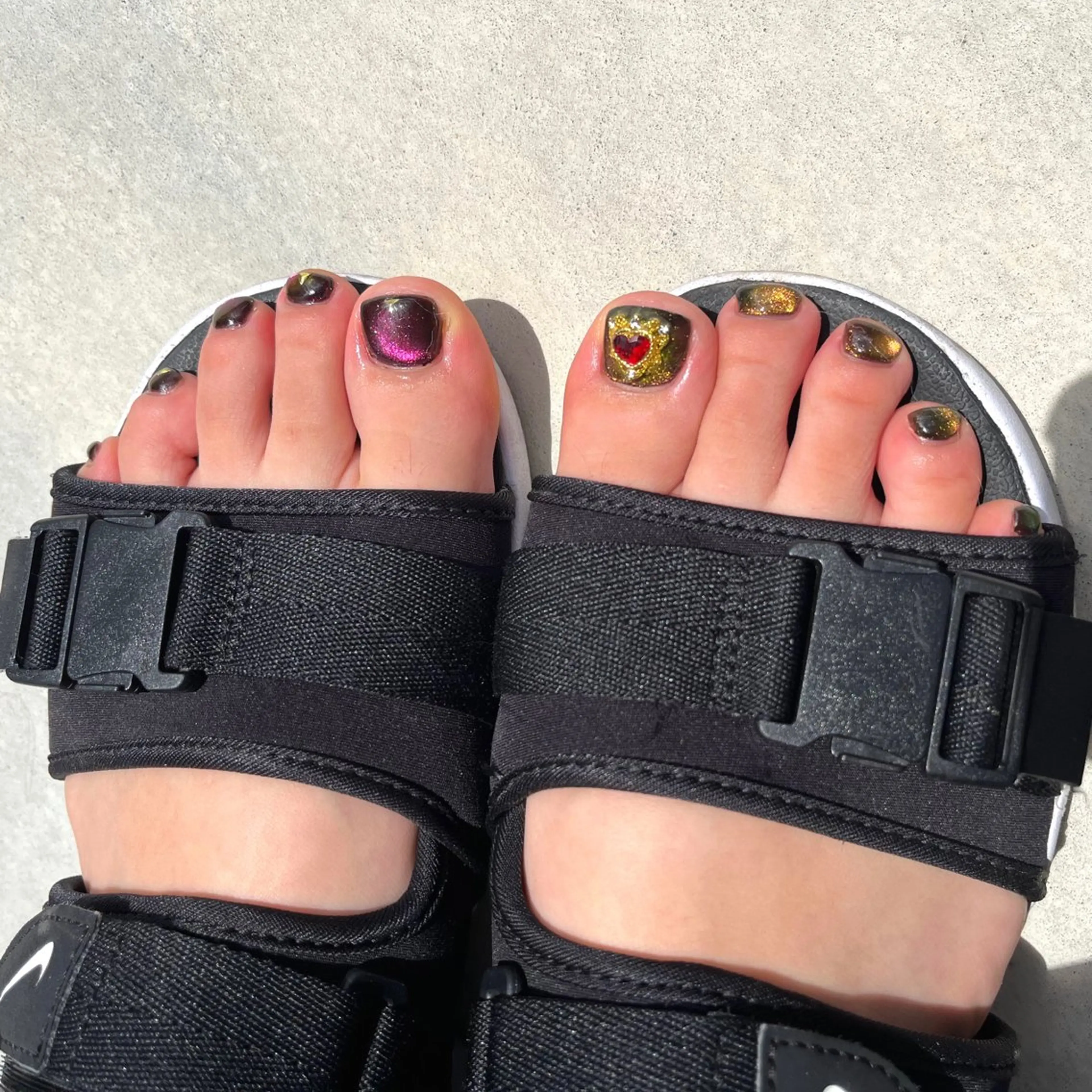 マツエク・マツパ フットネイル Betty ✶のマツエク・マツパデザイン