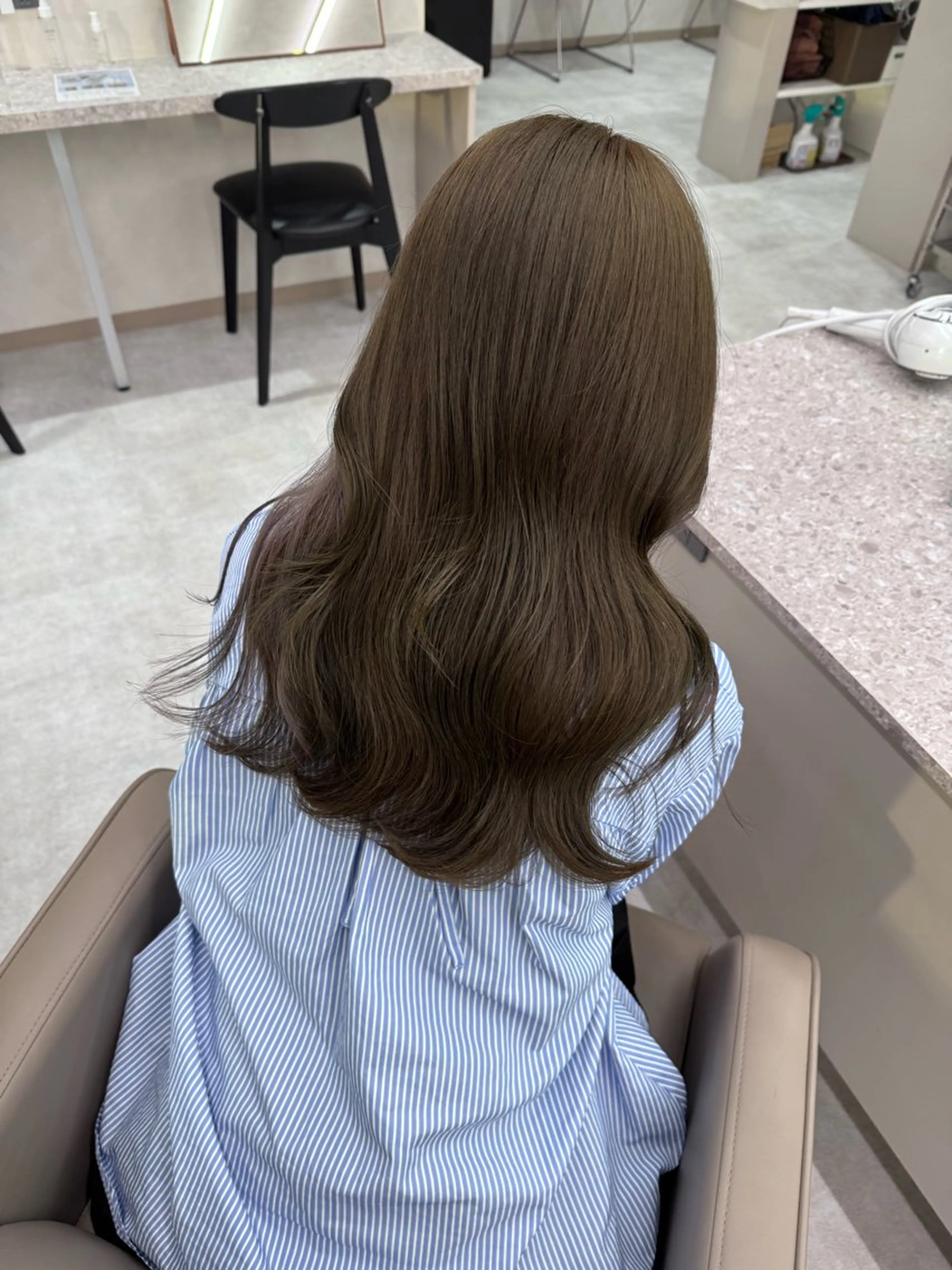 ロング ヘアカラー すずか ／艶感カラー🪽🫧のヘアスタイル