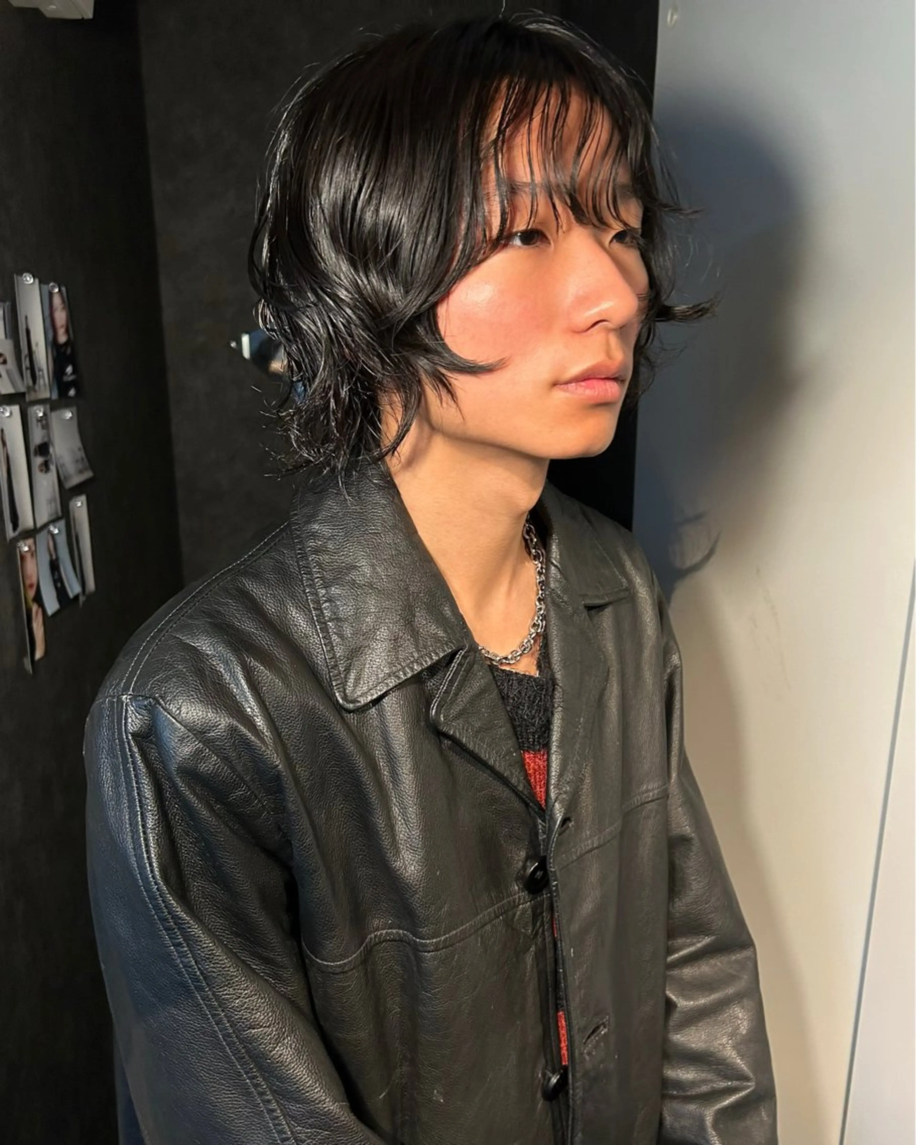 ミディアム ミディアムパーマ 韓国風ヘア カット パーマ 船橋/パーマ/メンズ キチ/RITSU🪡のヘアスタイル