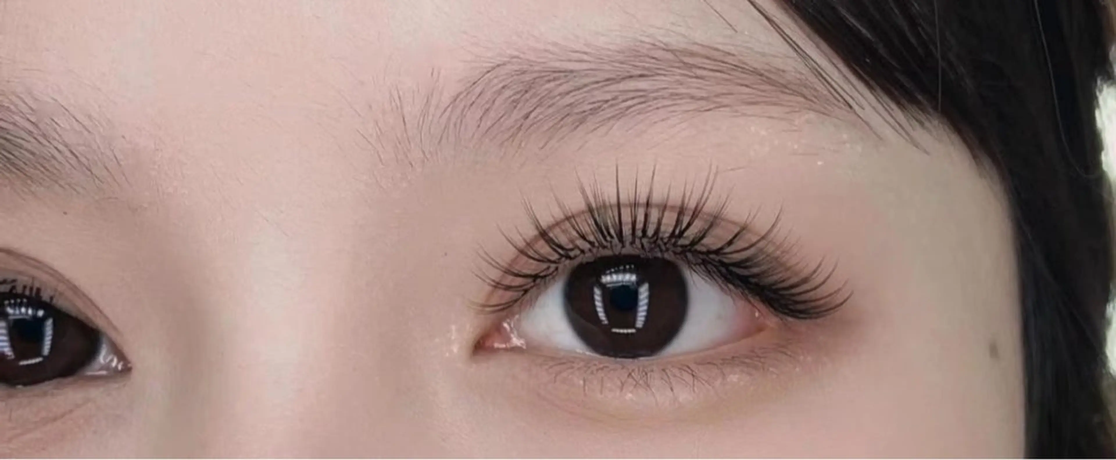 ボリュームラッシュ100束（オフ込み）2980円の写真